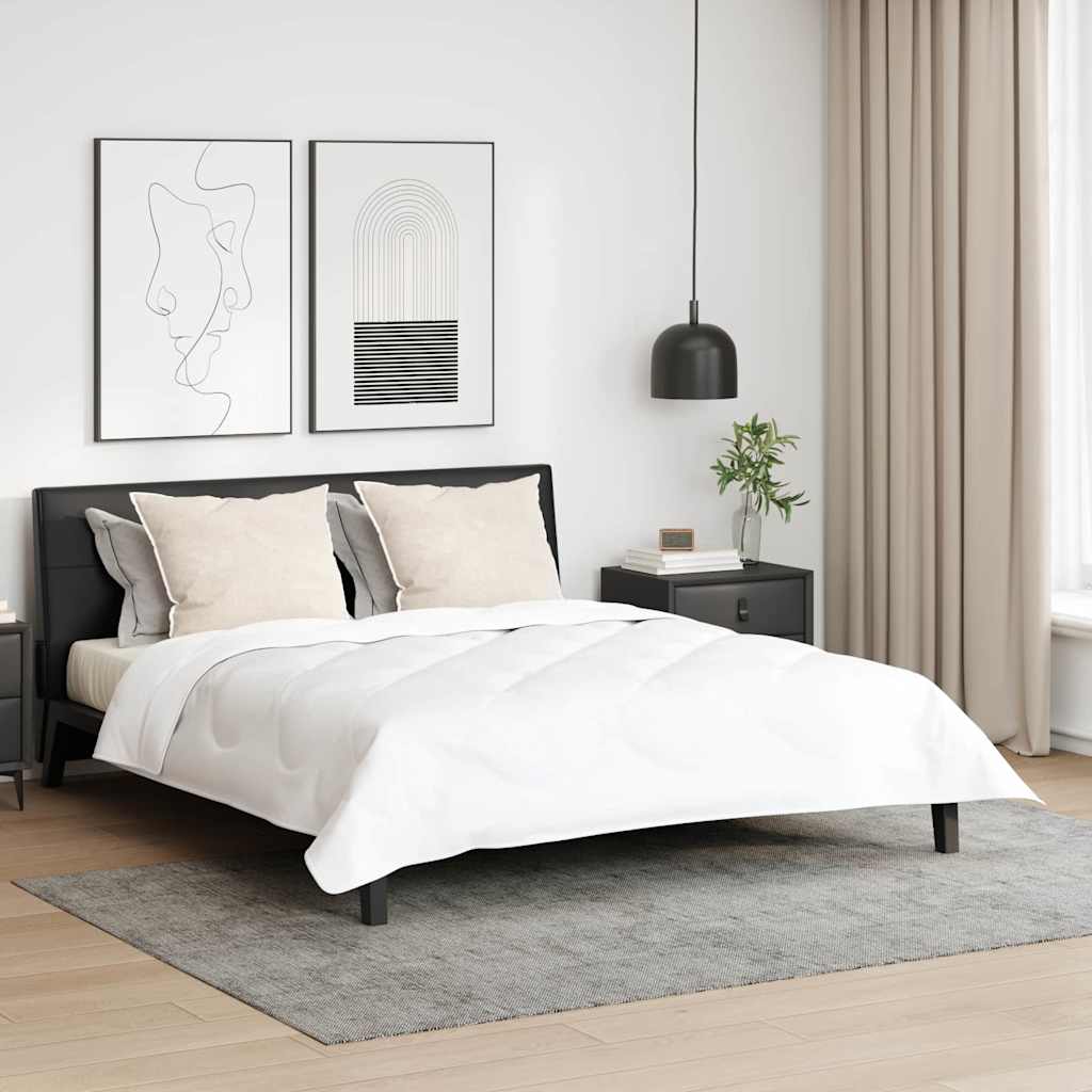 vidaXL Hoofdkussen Wit 105gsm 50% katoen en 50% polyester blend