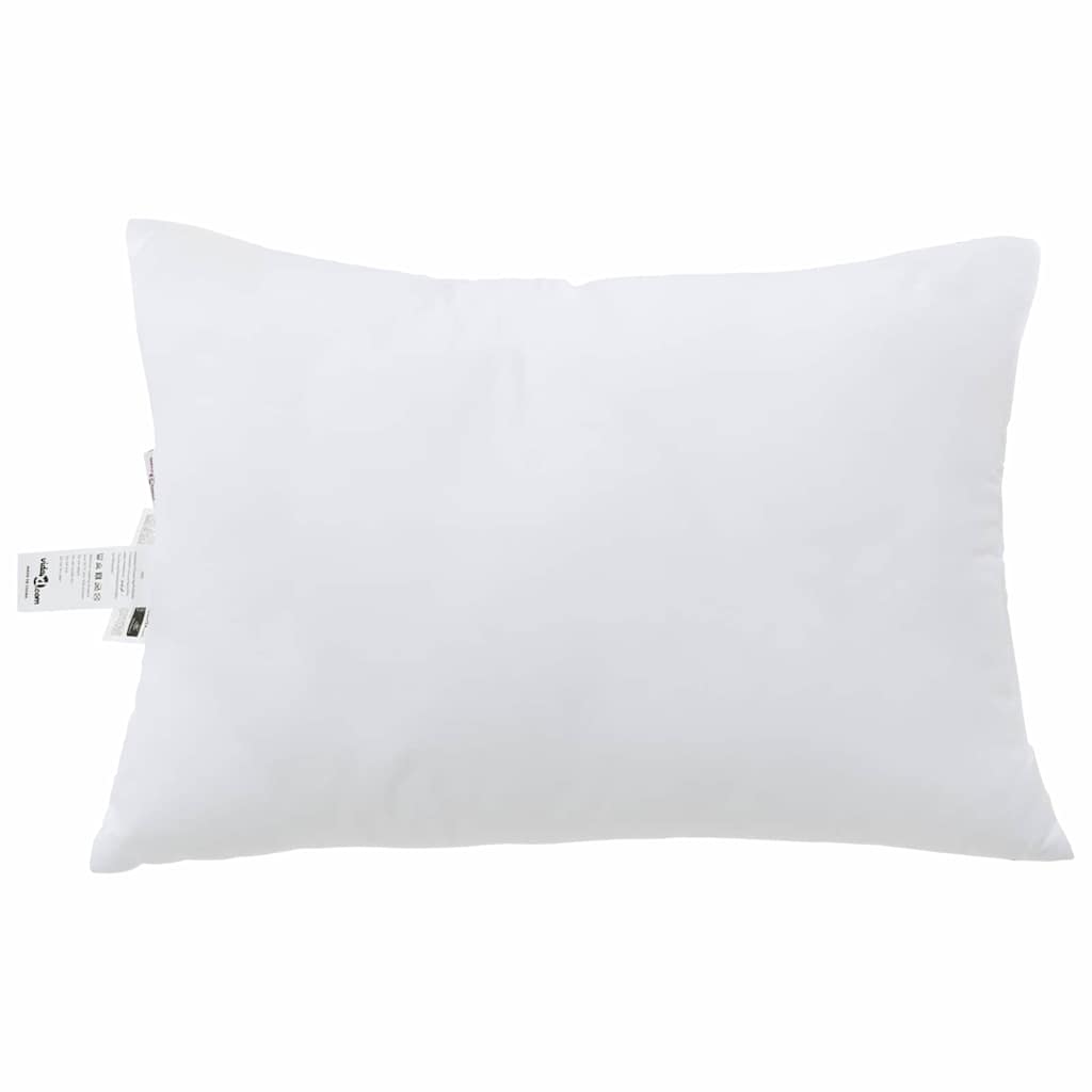 vidaXL Hoofdkussen Wit 85gsm 100% polyester