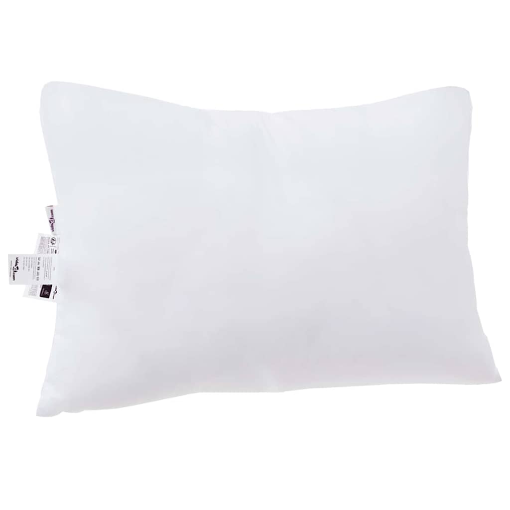 vidaXL Hoofdkussen Wit 85gsm 100% polyester