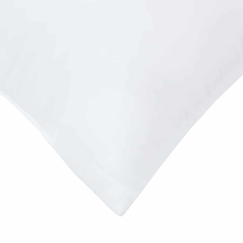 vidaXL Hoofdkussen Wit 85gsm 100% polyester