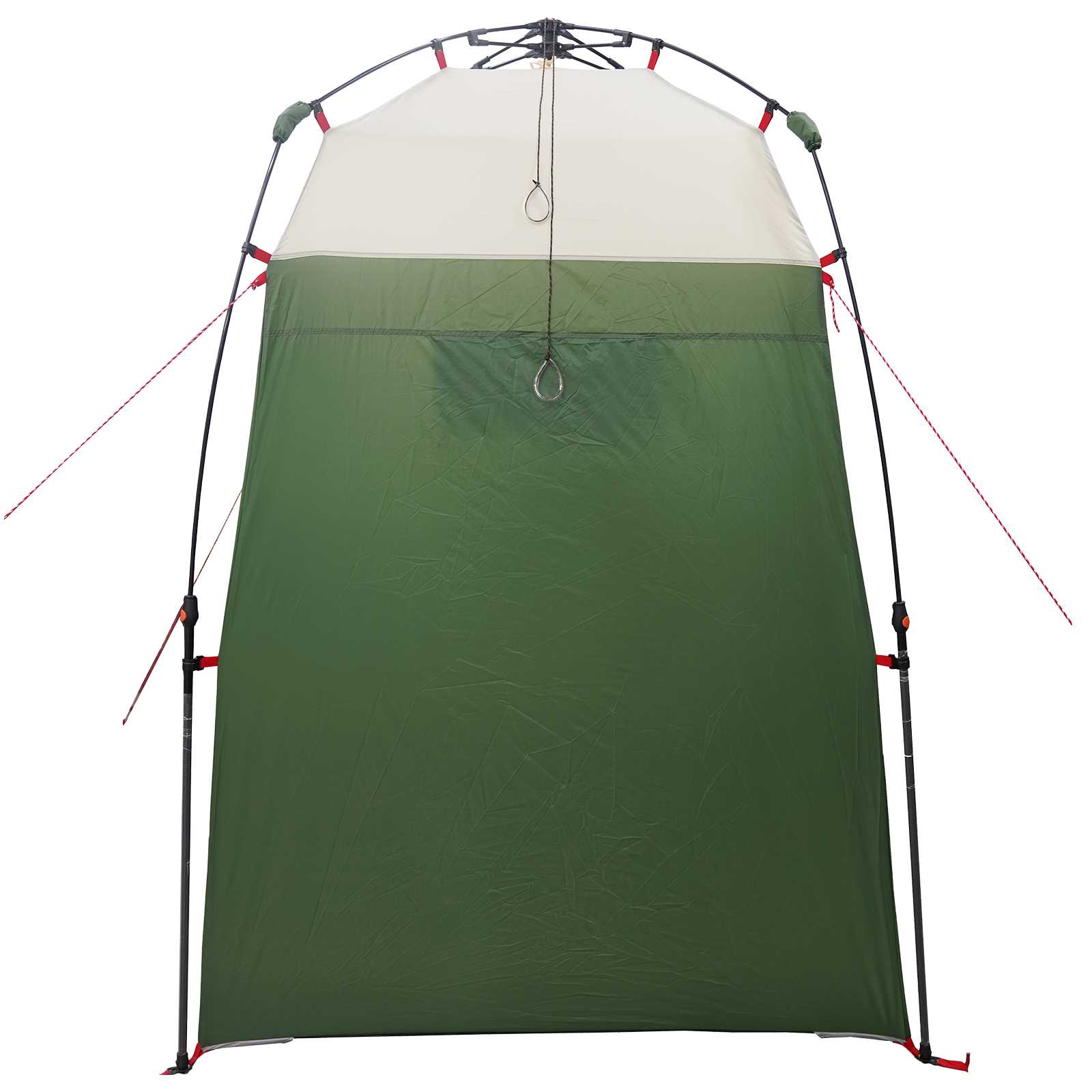 vidaXL Doucheruimte met opslag Groen 160 x 160 x 227 cm Staal