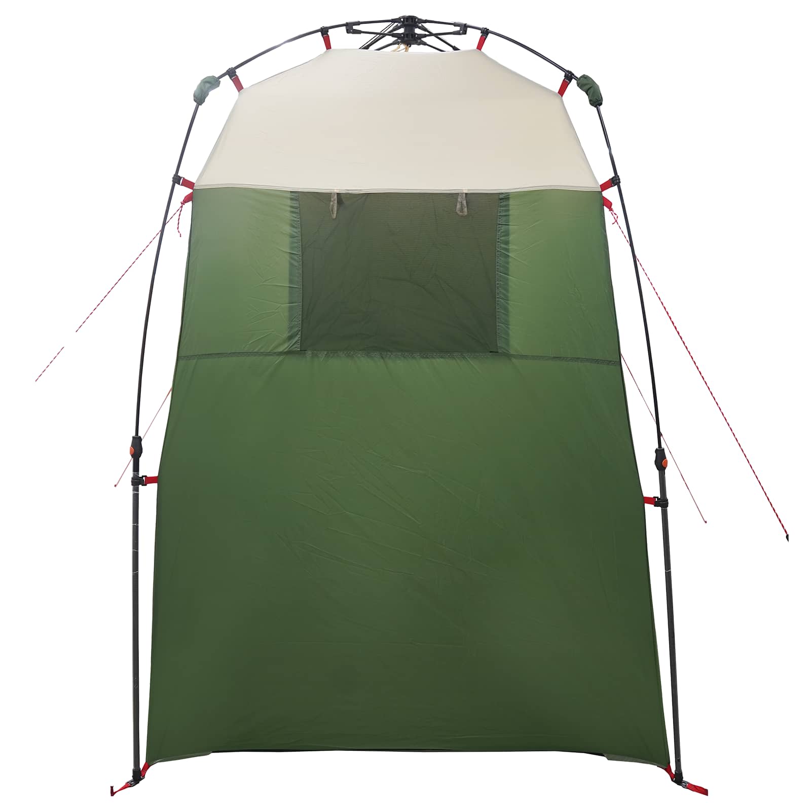 vidaXL Doucheruimte met opslag Groen 160 x 160 x 227 cm Staal