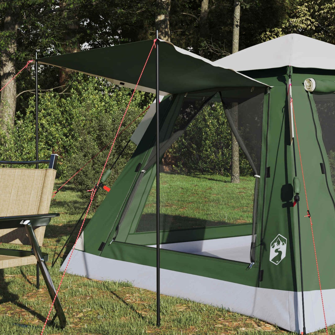 vidaXL Instant Tent met Regenfly voor 3 Personen met Snelle Bevrijding