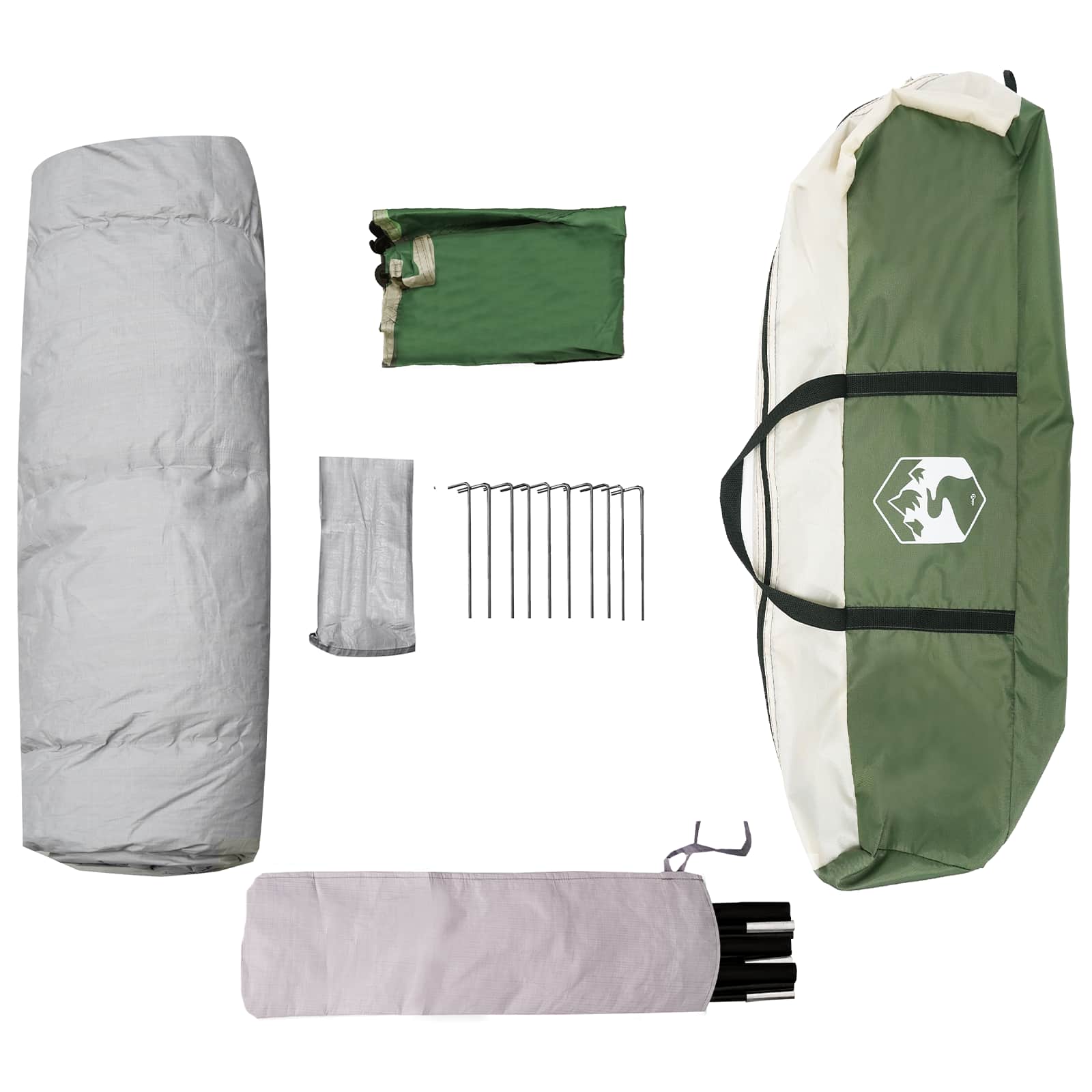 vidaXL Instant Tent met Regenfly voor 3 Personen met Snelle Bevrijding