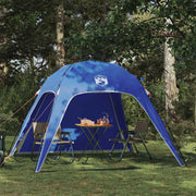 vidaXL Directe Tent met opslag Azure Blauw 260 x 260 x 185 cm Staal