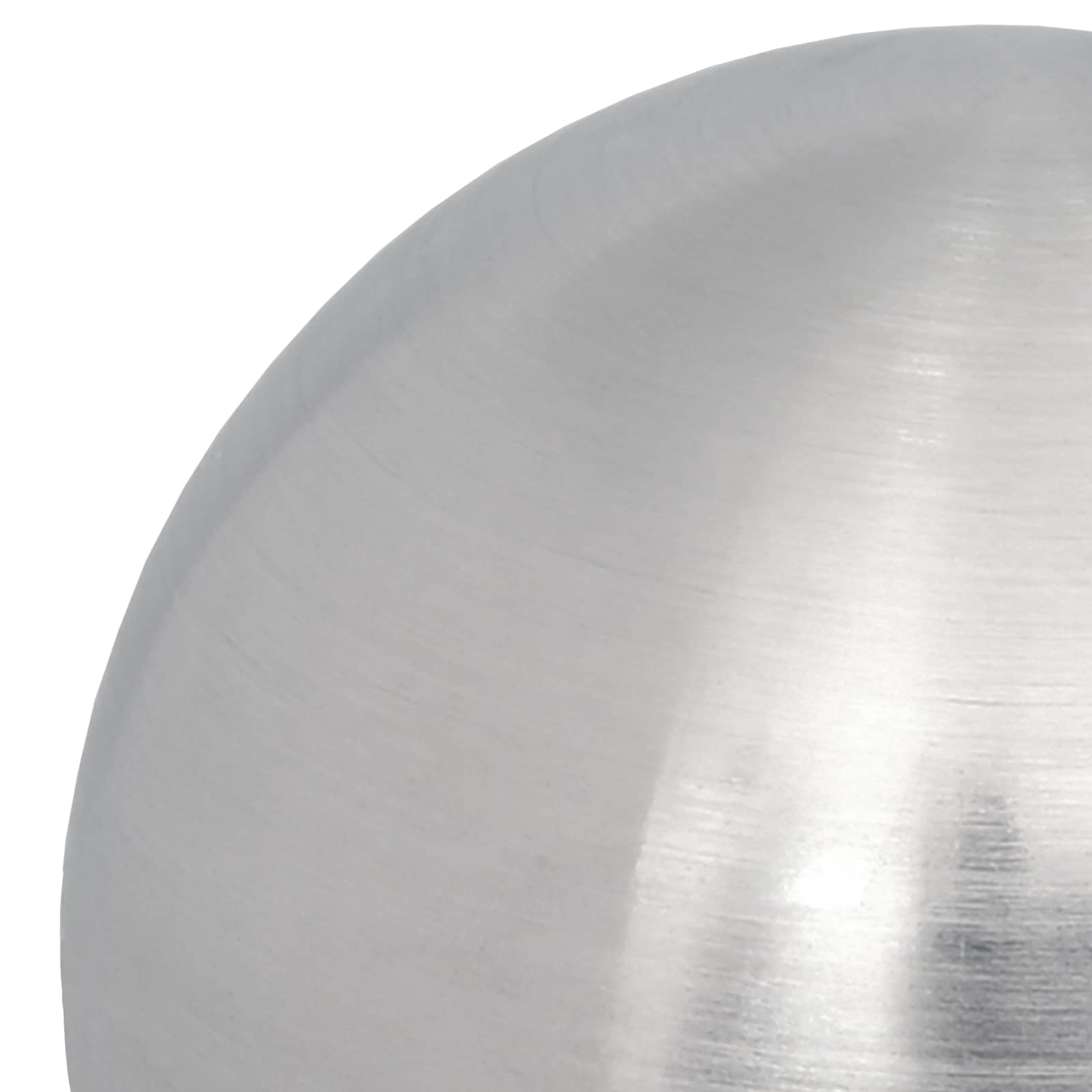 vidaXL Geborstelde Bal 8 st Ø 5 cm zilver RVS 201