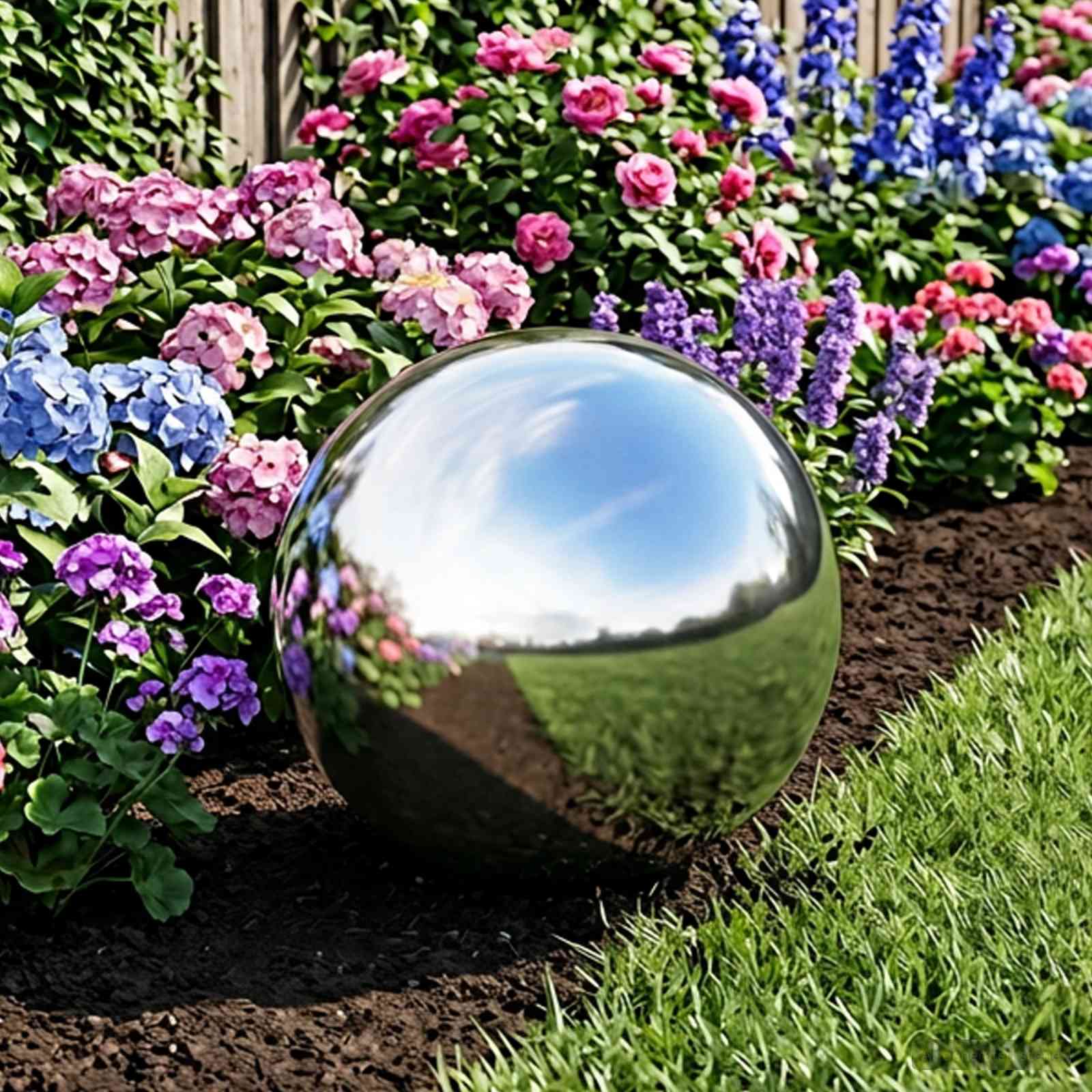 vidaXL Geborstelde Bal 8 st Ø 5 cm zilver RVS 201