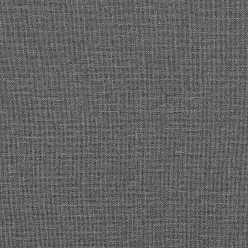 vidaXL Shampoo Stoel Lichtgrijs en zwart 63 x 141 x 92 cm Stof
