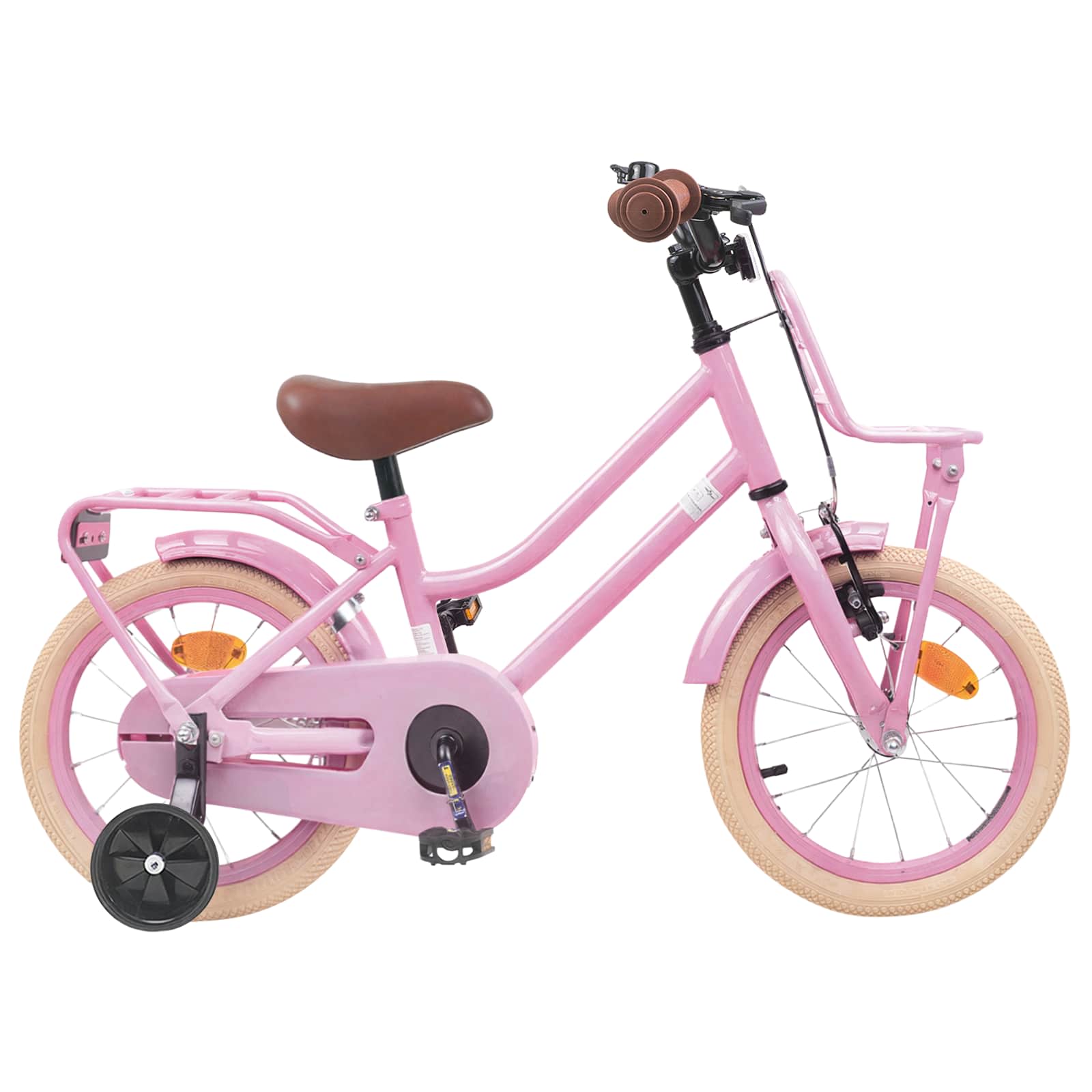 vidaXL Kinderfiets 20 Inch voor 6-11 jaar oud Lichtroze