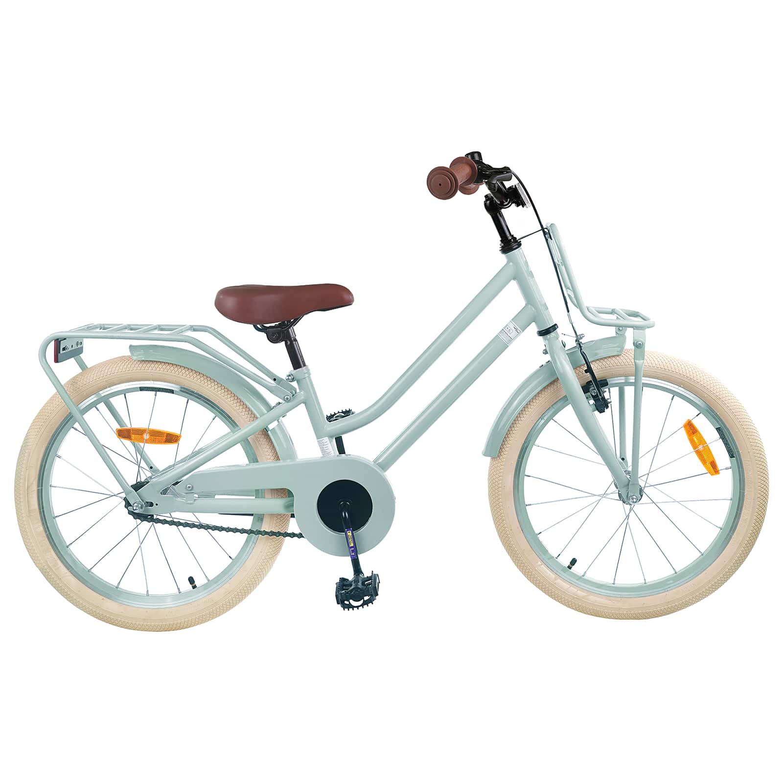 vidaXL Kinderfiets 20 Inch voor 6-11 jaar oud Lichtroze