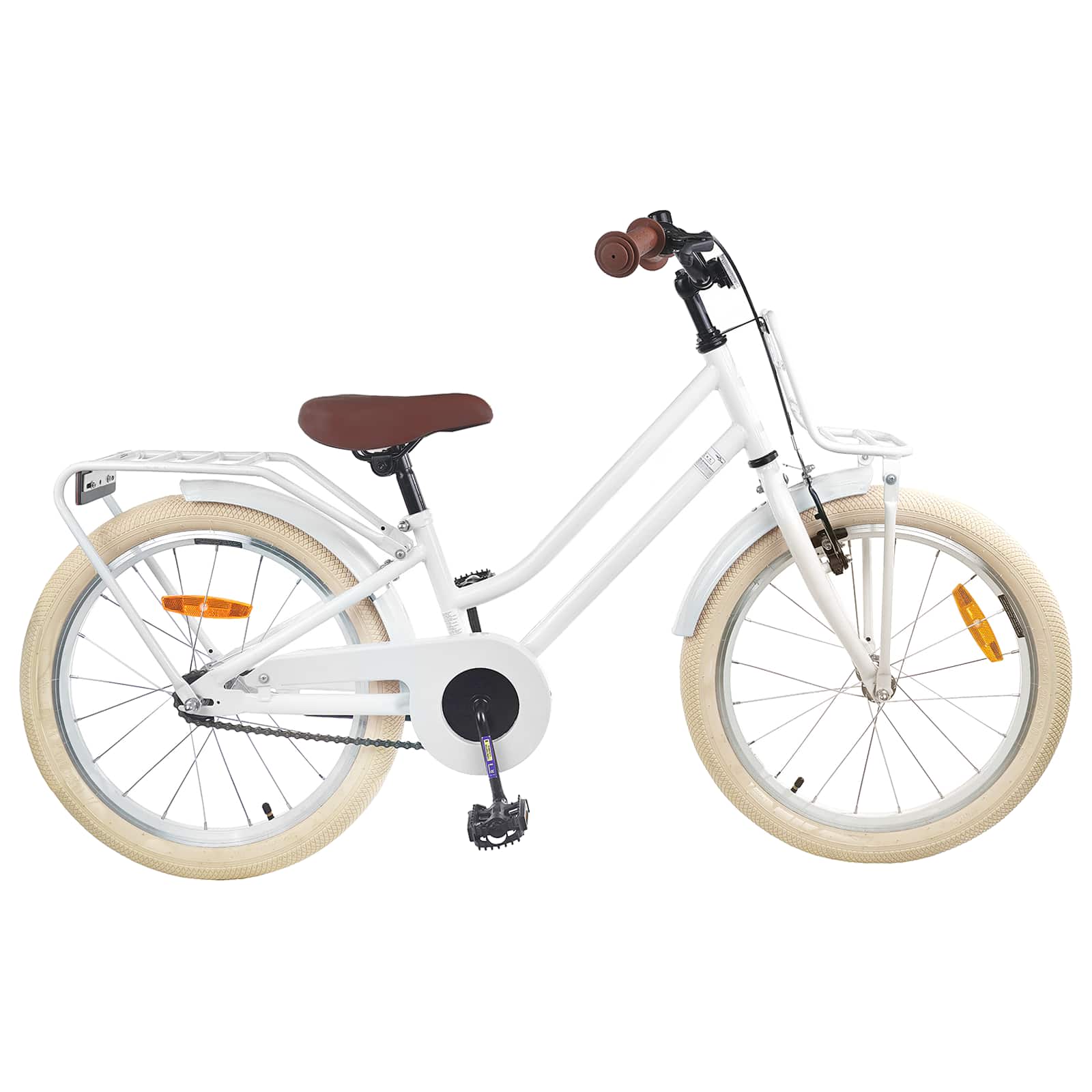 vidaXL Kinderfiets 20 Inch voor 6-11 jaar oud Lichtroze