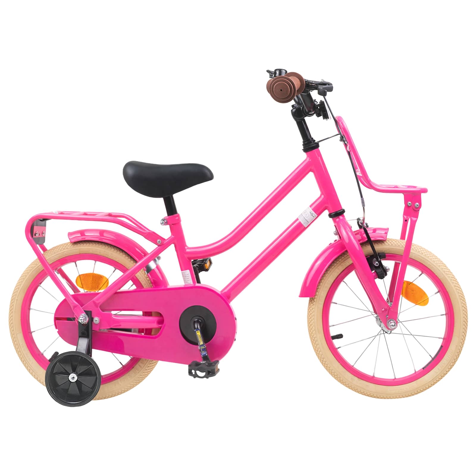 vidaXL Kinderfiets 20 Inch voor 6-11 jaar oud Lichtroze