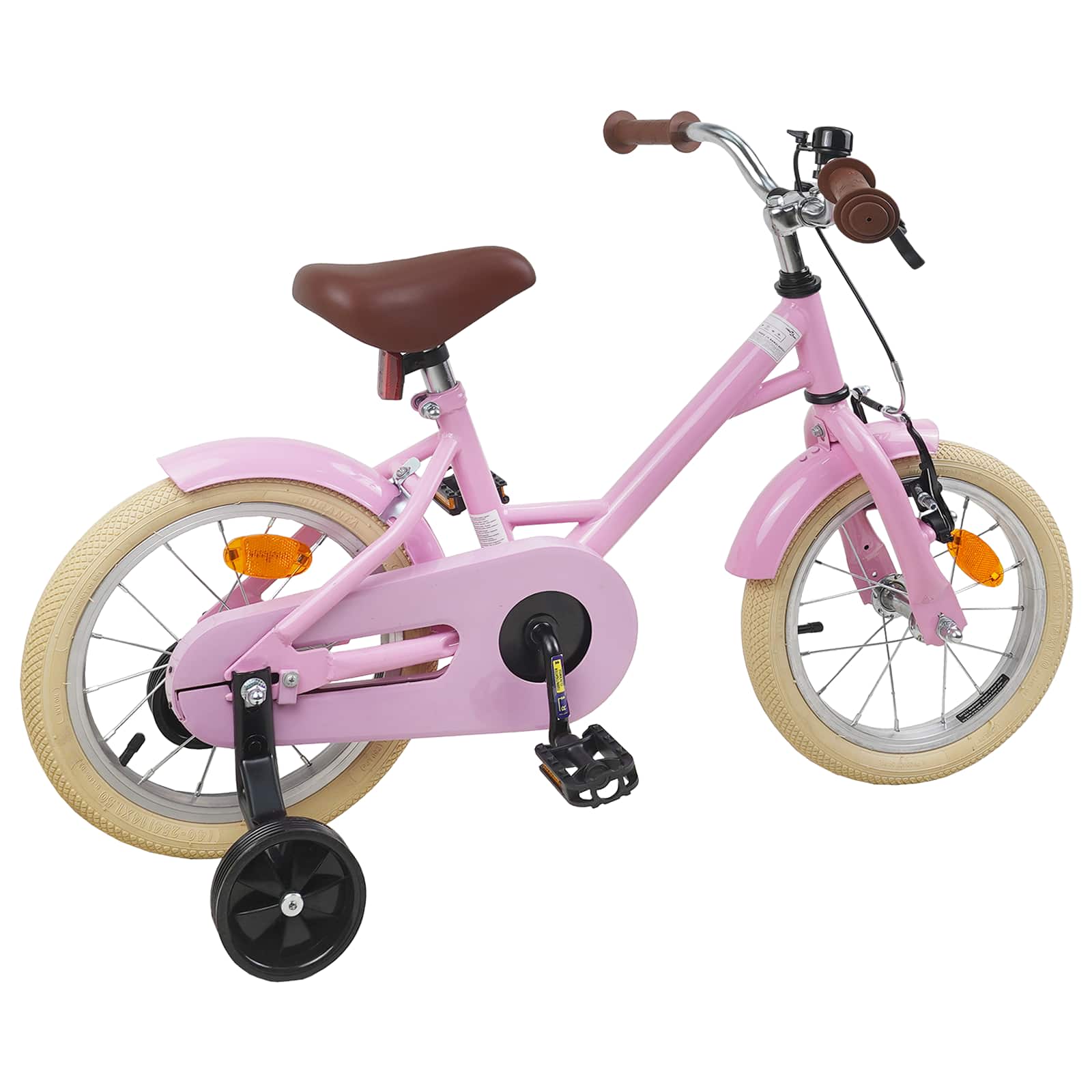 vidaXL Kinderfiets 20 Inch voor 6-11 jaar oud Lichtroze