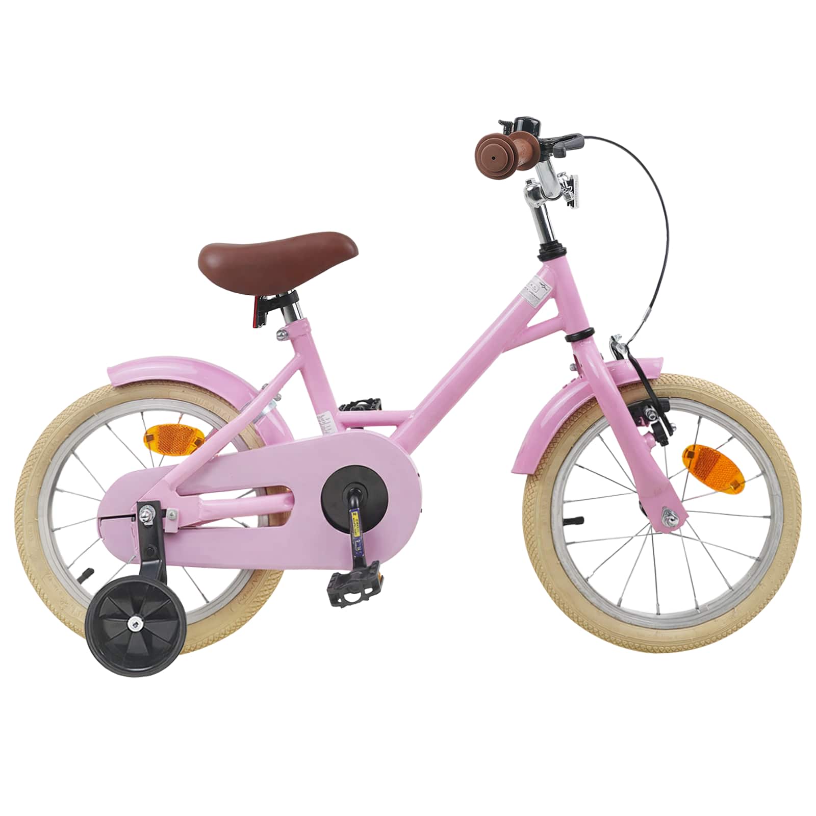 vidaXL Kinderfiets 20 Inch voor 6-11 jaar oud Lichtroze