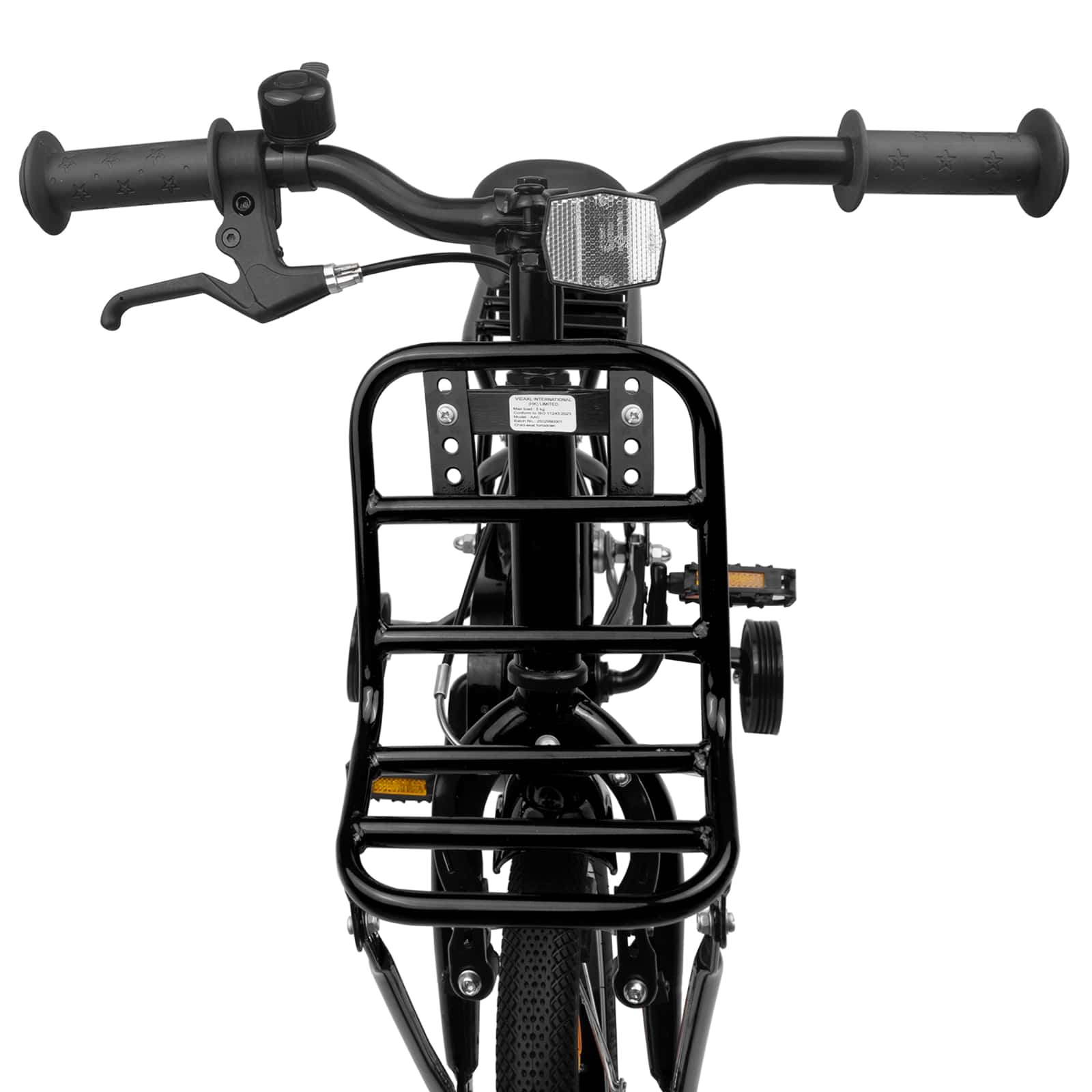 vidaXL Kinderfiets 20 Inch voor 6-11 jaar oud Zwart