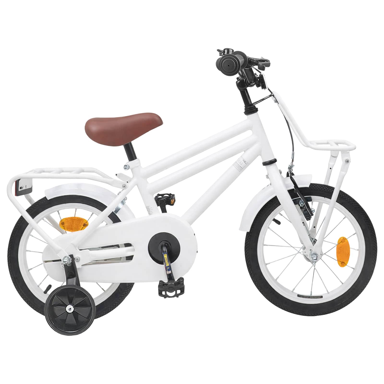 vidaXL Kinderfiets 20 Inch voor 6-11 jaar oud Zwart