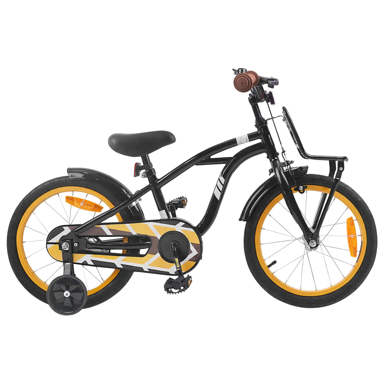 vidaXL Kinderfiets 22 Inch voor 7-12 jaar oud Wit