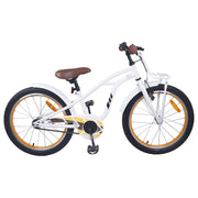 vidaXL Kinderfiets 22 Inch voor 7-12 jaar oud Wit