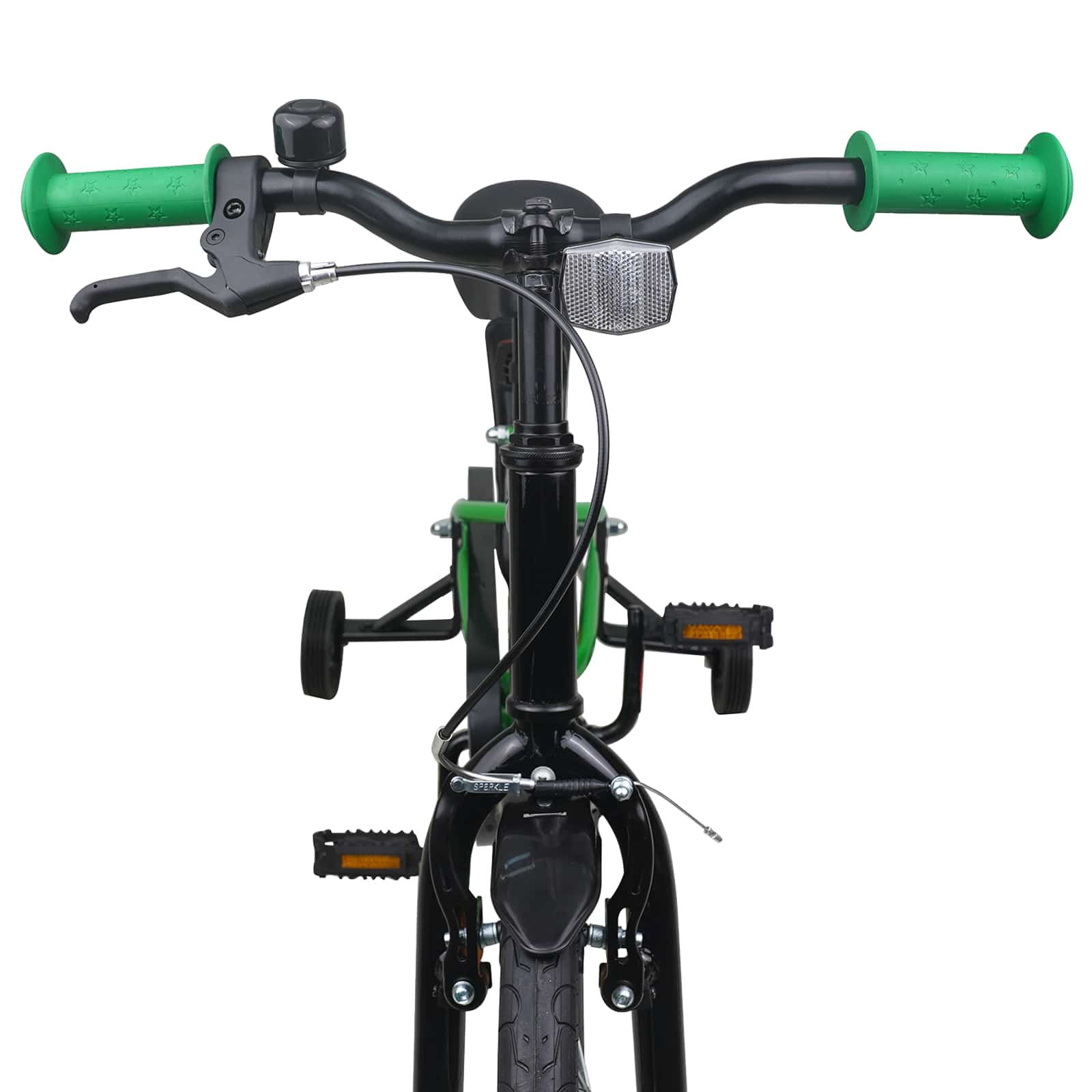 vidaXL Kinderfiets 22 Inch voor 7-12 jaar oud Blauw Zwart