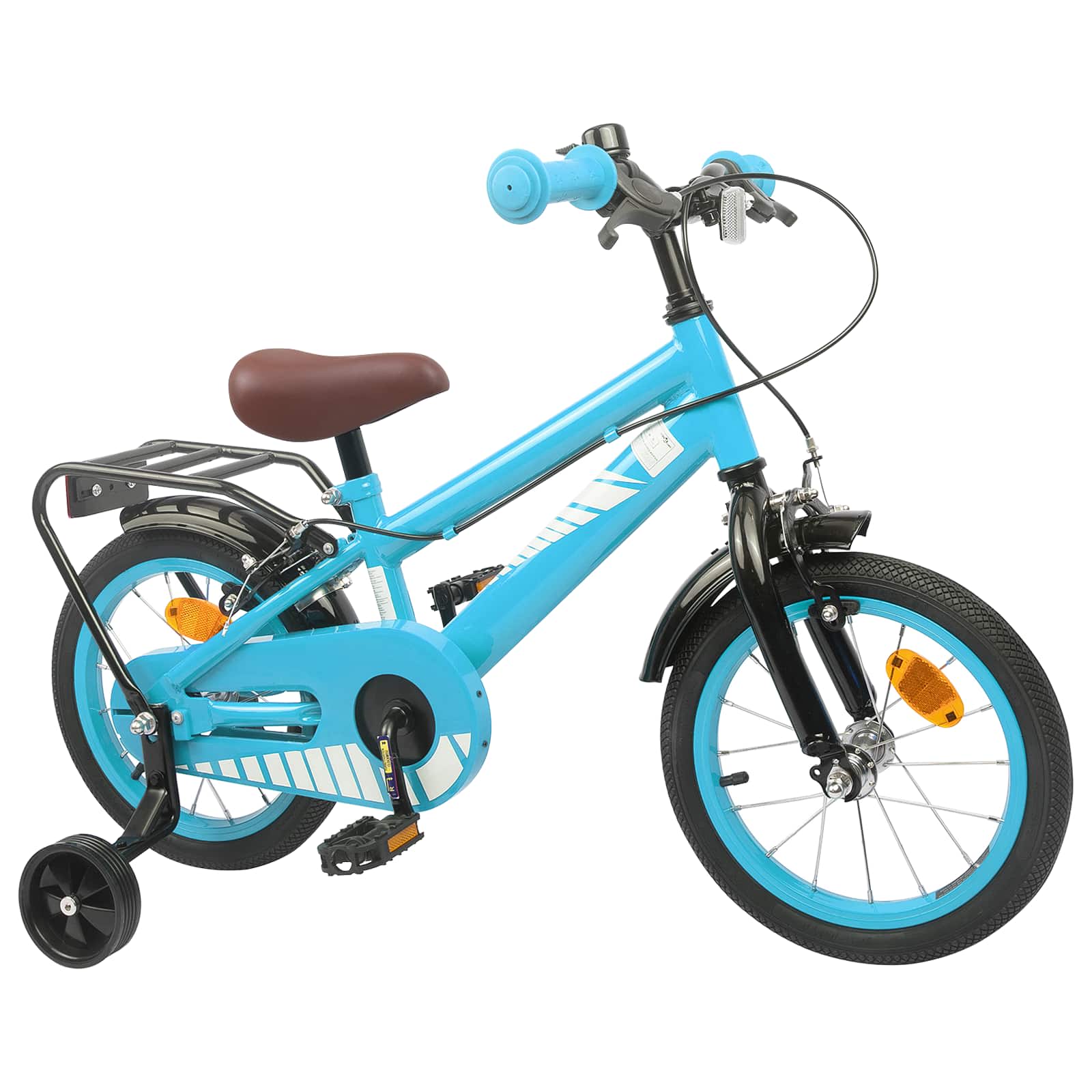 vidaXL Kinderfiets 20 Inch voor 6-11 jaar oud Lichtblauw