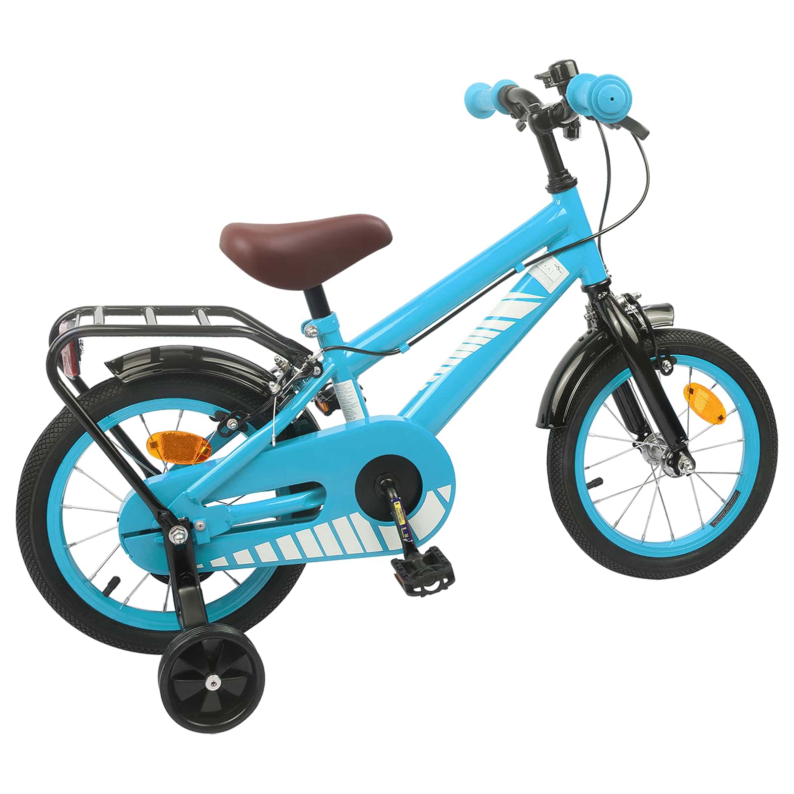 vidaXL Kinderfiets 20 Inch voor 6-11 jaar oud Lichtblauw
