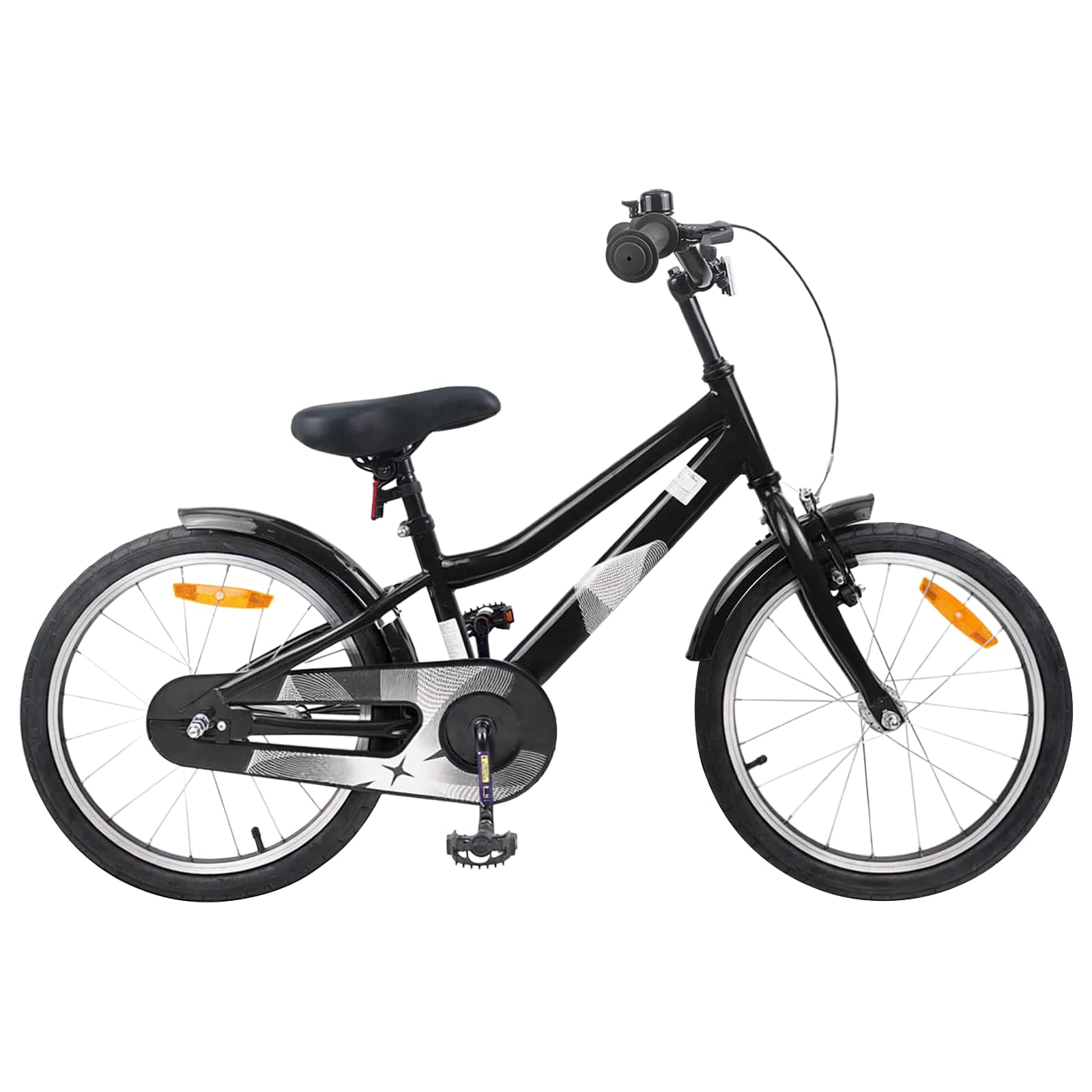 vidaXL Kinderfiets 12 Inch voor 2-4 jaar oud Donkerblauw