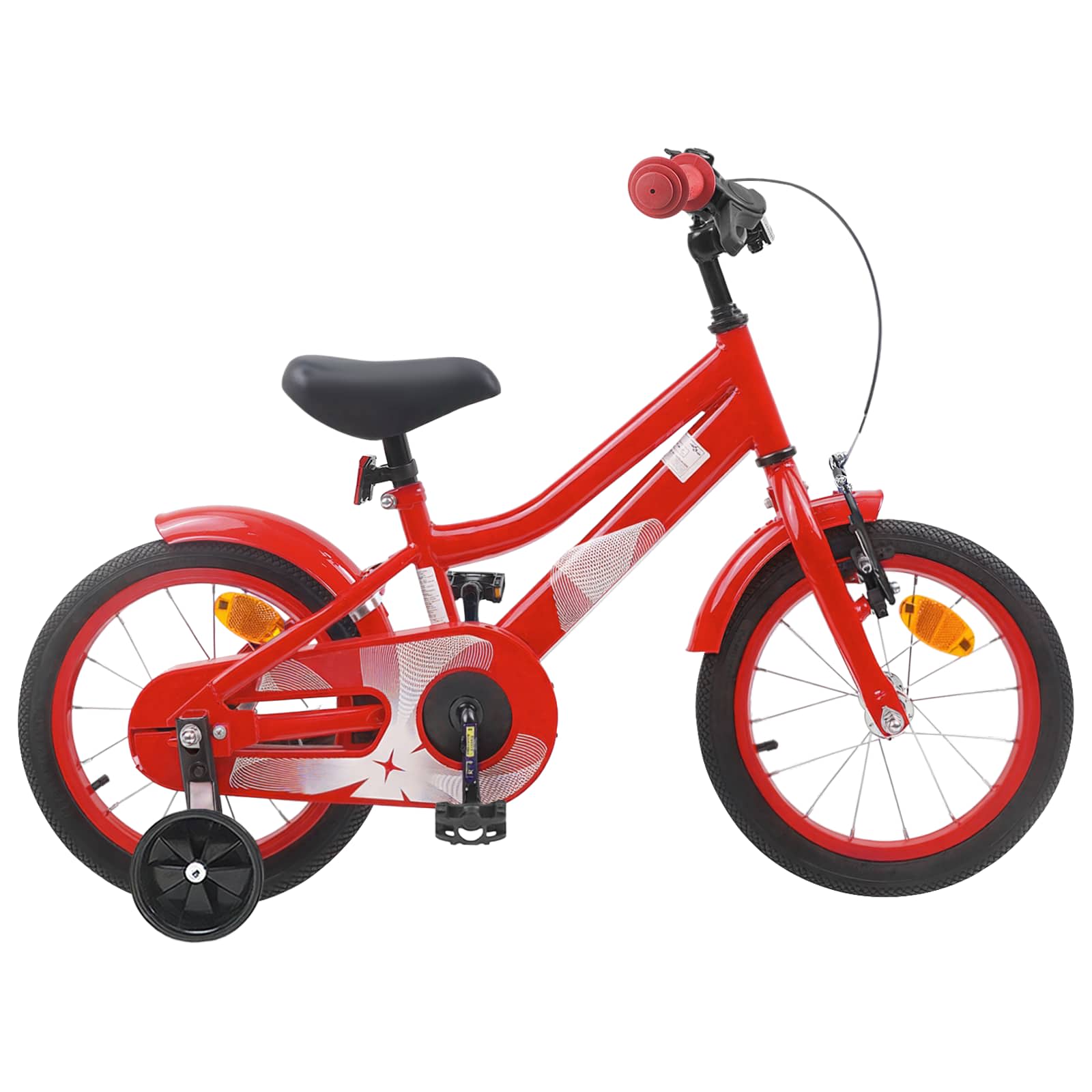 vidaXL Kinderfiets 12 Inch voor 2-4 jaar oud Donkerblauw