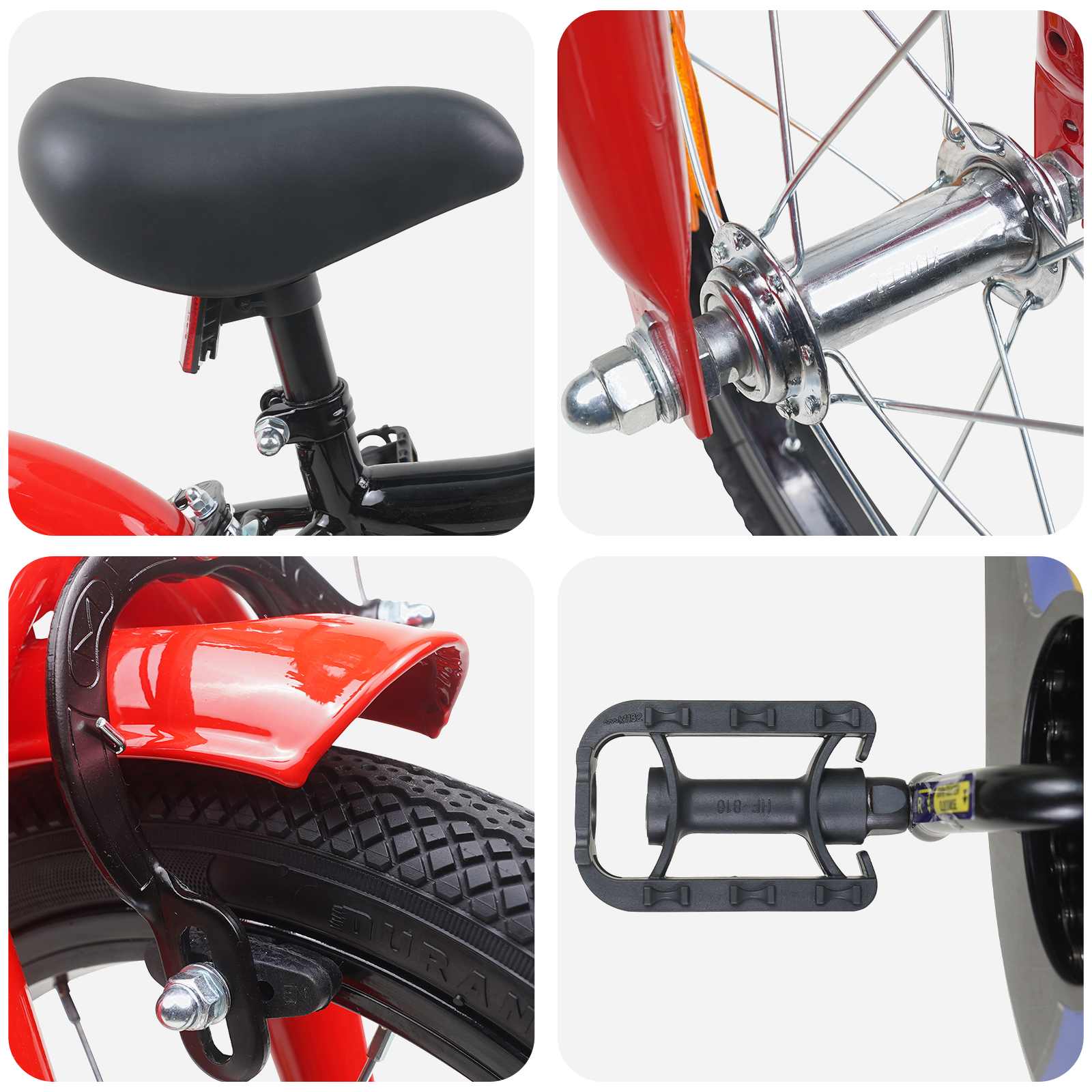 vidaXL Kinderfiets 20 Inch voor 6-11 jaar oud Blauw Wit