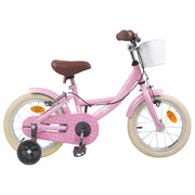 vidaXL Kinderfiets 12 Inch voor 2-4 jaar oud Lichtroze