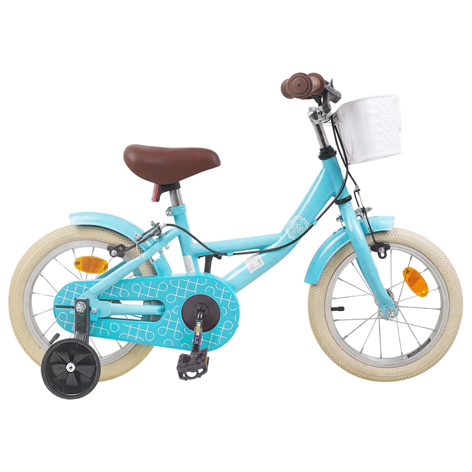 vidaXL Kinderfiets 12 Inch voor 2-4 jaar oud Lichtroze