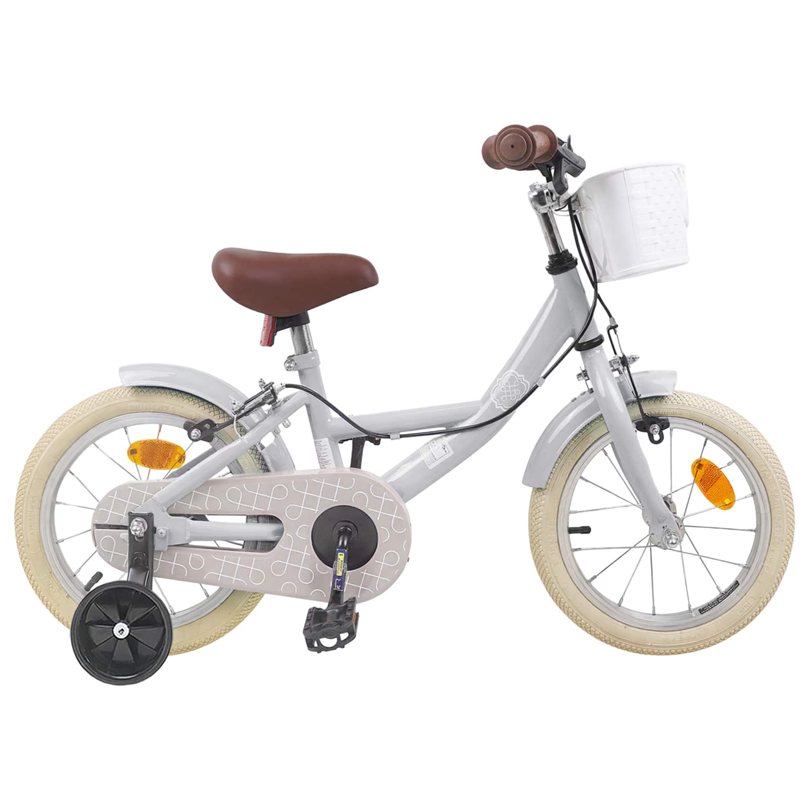 vidaXL Kinderfiets 12 Inch voor 2-4 jaar oud Lichtroze