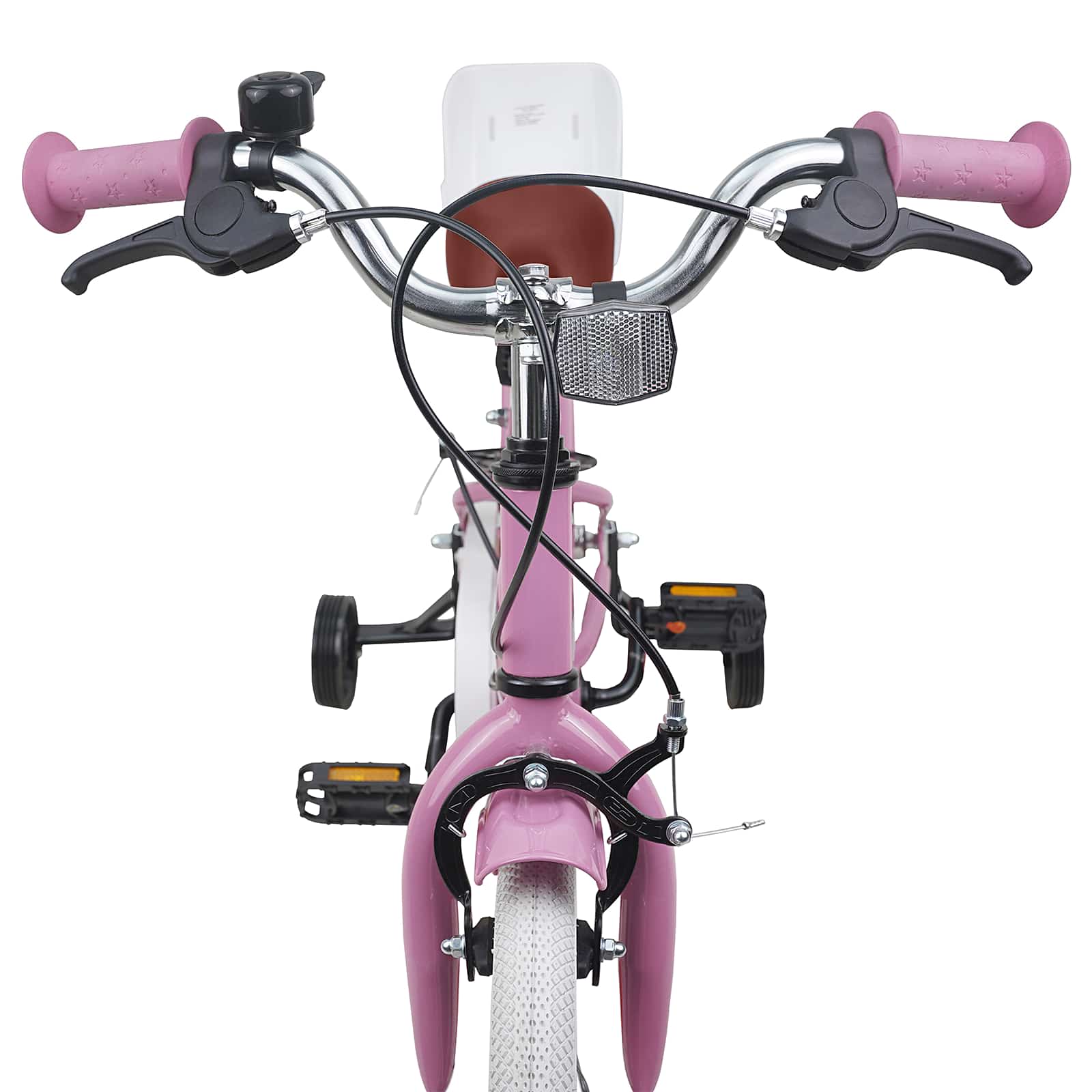 vidaXL Kinderfiets 12 Inch voor 2-4 jaar oud Lichtroze