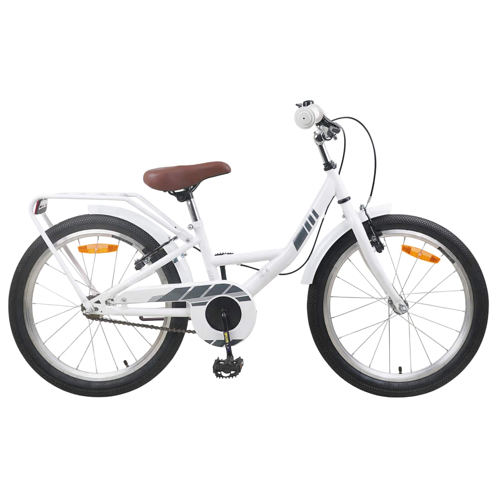 vidaXL Kinderfiets 18 Inch voor 5-7 jaar Paars