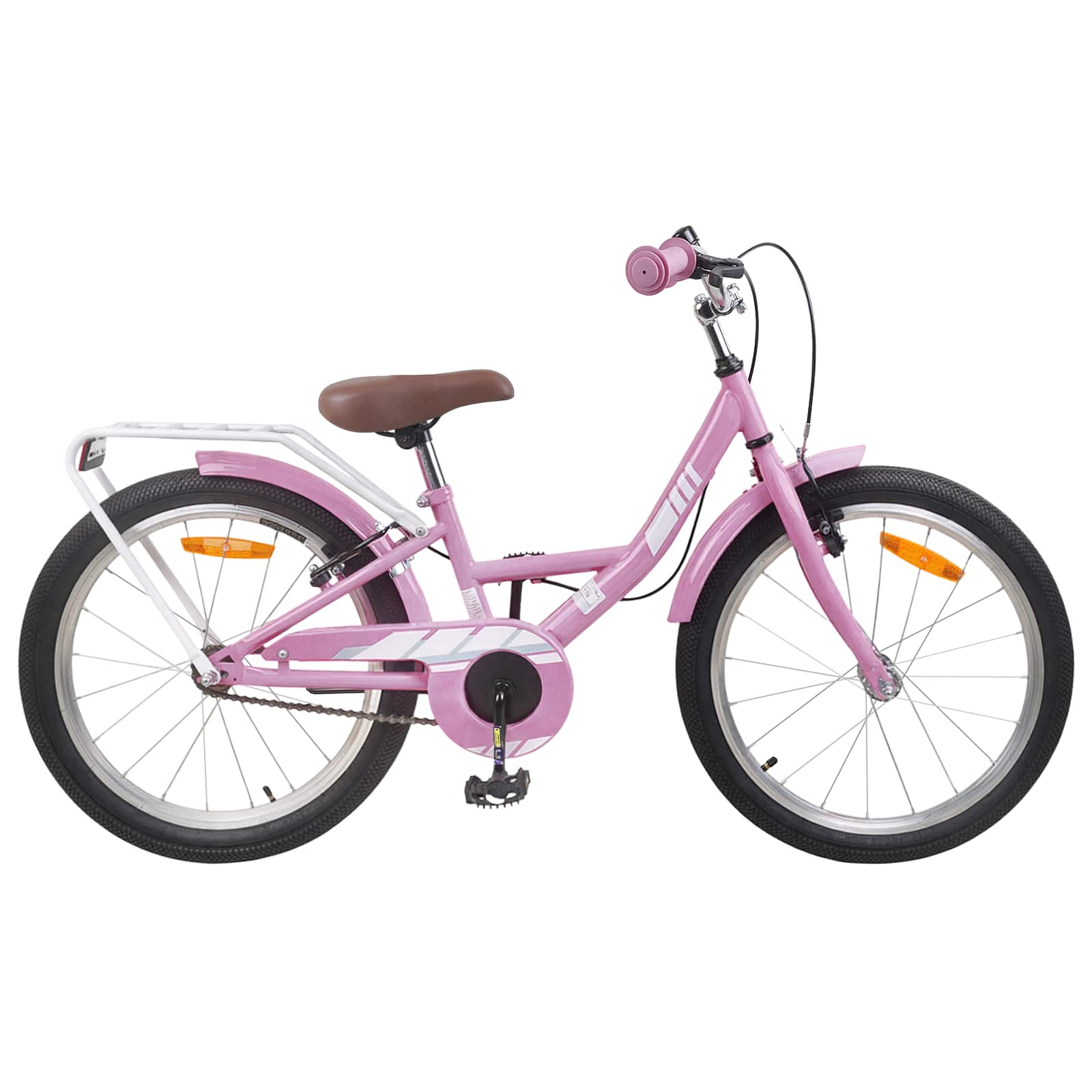 vidaXL Kinderfiets 18 Inch voor 5-7 jaar Paars