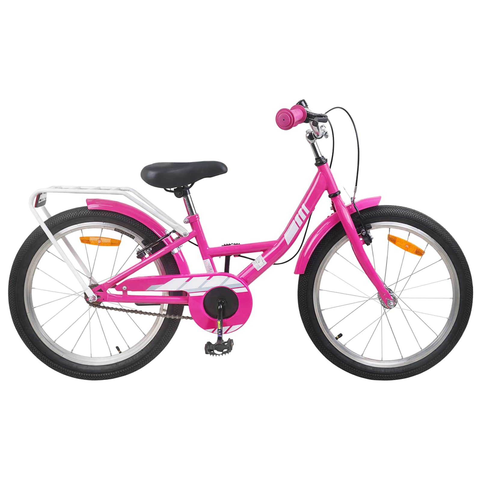vidaXL Kinderfiets 18 Inch voor 5-7 jaar Paars