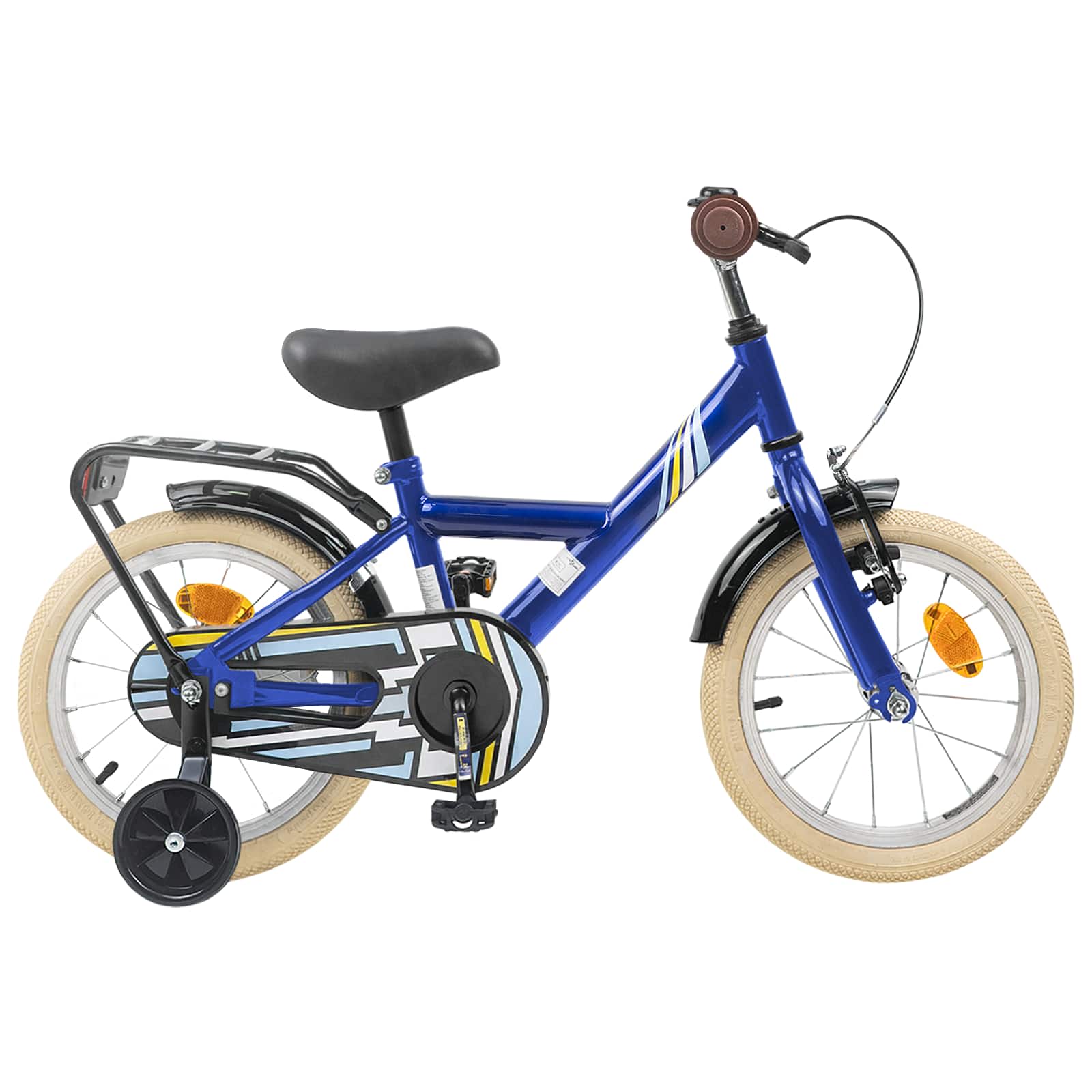 vidaXL Kinderfiets 20 Inch voor 6-11 jaar oud Zwart