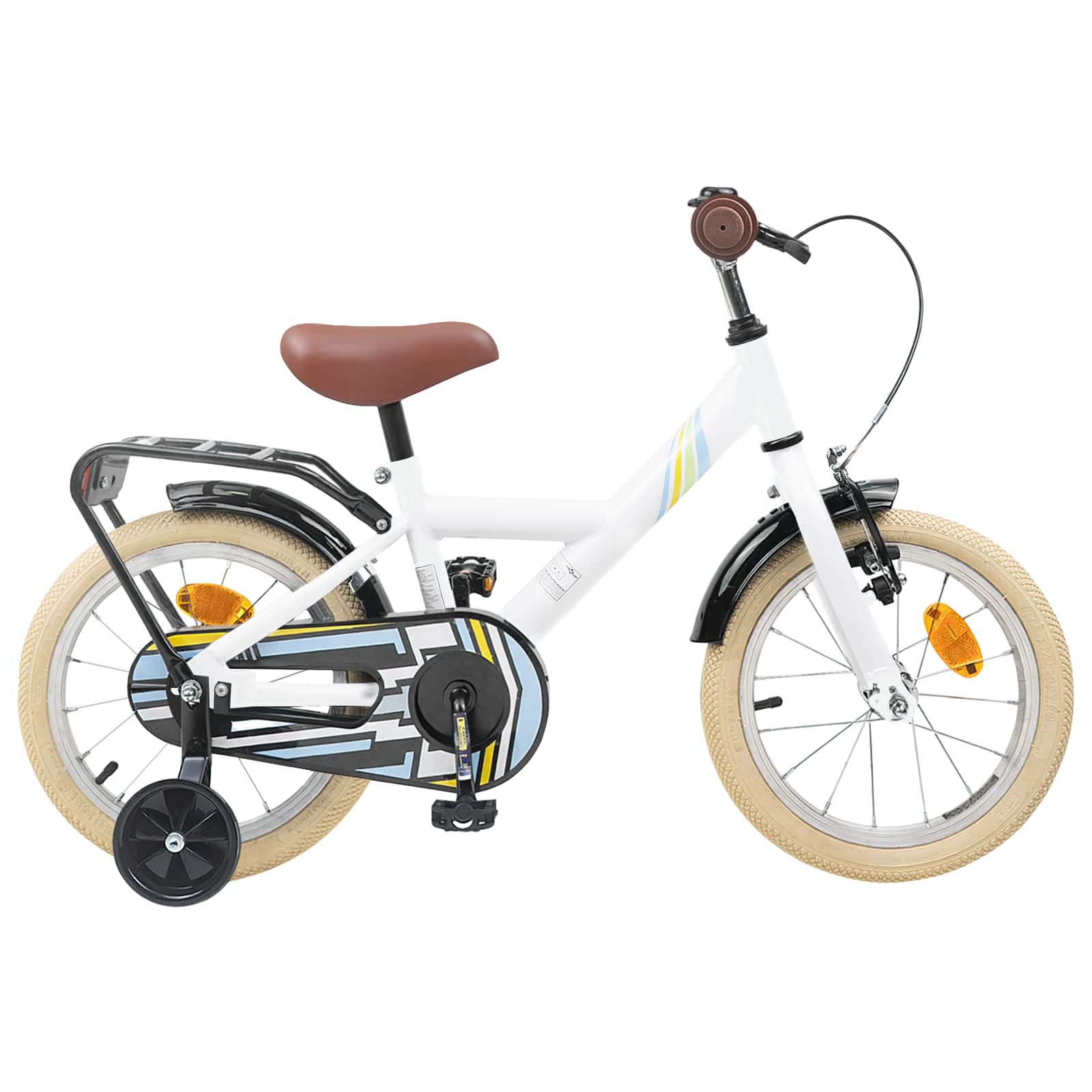 vidaXL Kinderfiets 20 Inch voor 6-11 jaar oud Zwart