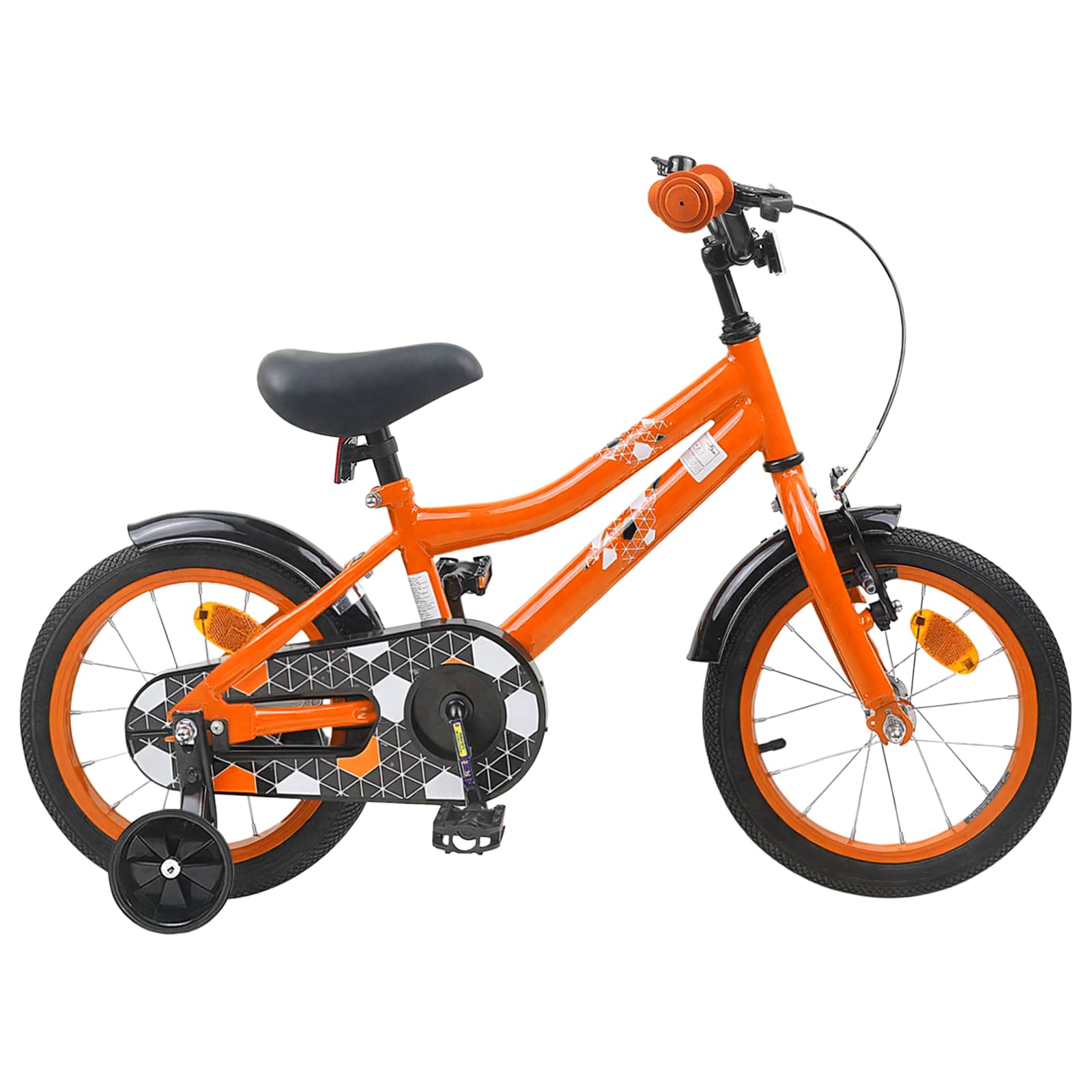 vidaXL Kinderfiets 20 Inch voor 6-11 jaar oud Zwart