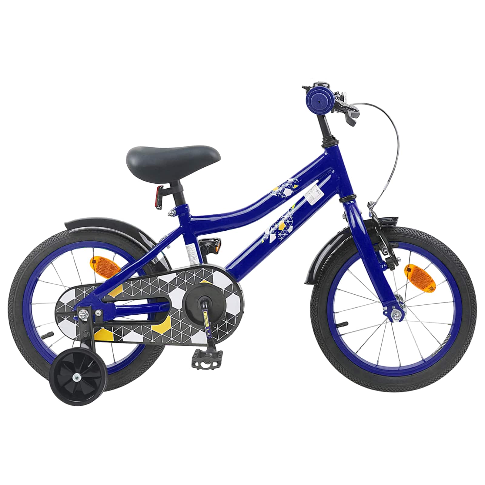 vidaXL Kinderfiets 20 Inch voor 6-11 jaar oud Zwart