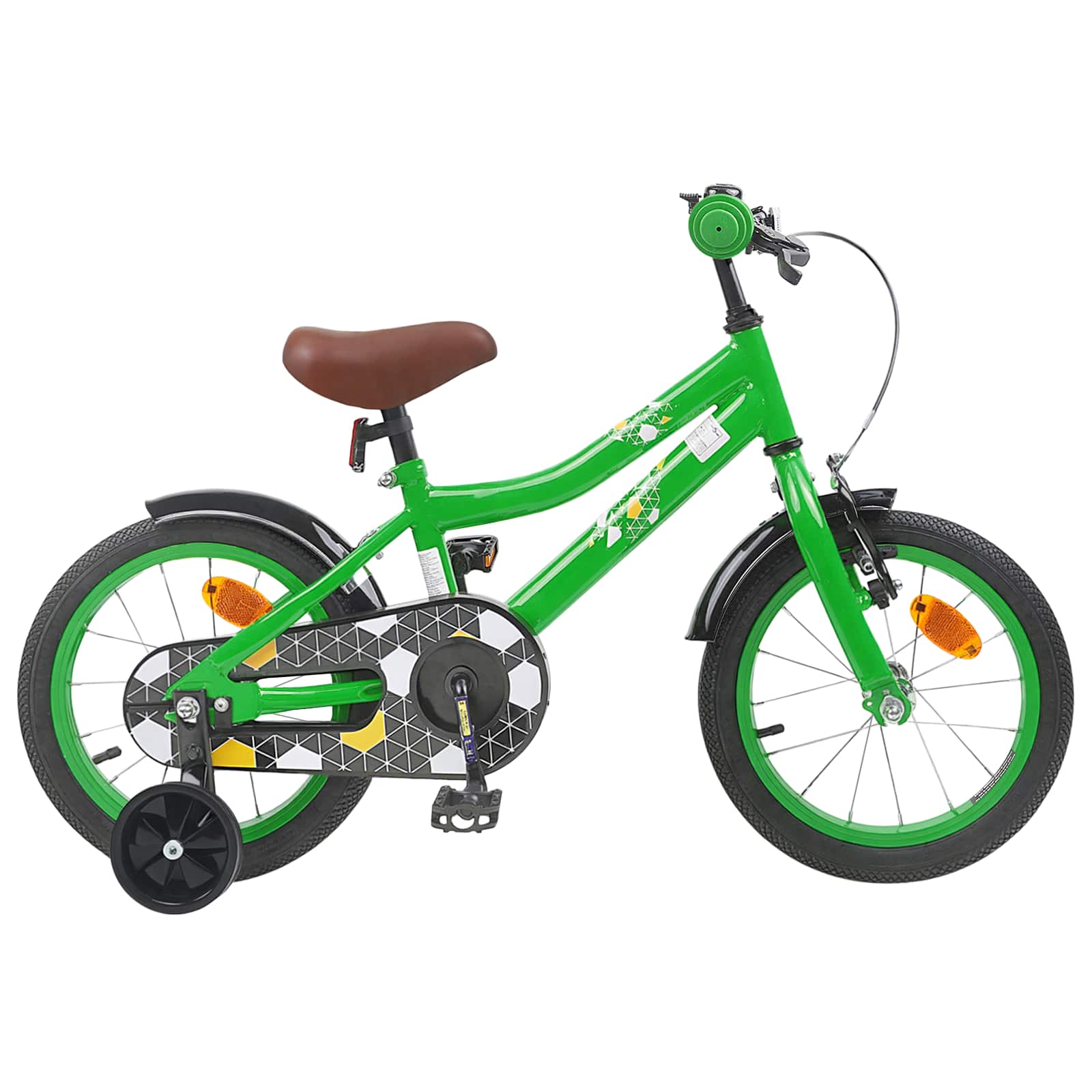 vidaXL Kinderfiets 20 Inch voor 6-11 jaar oud Zwart