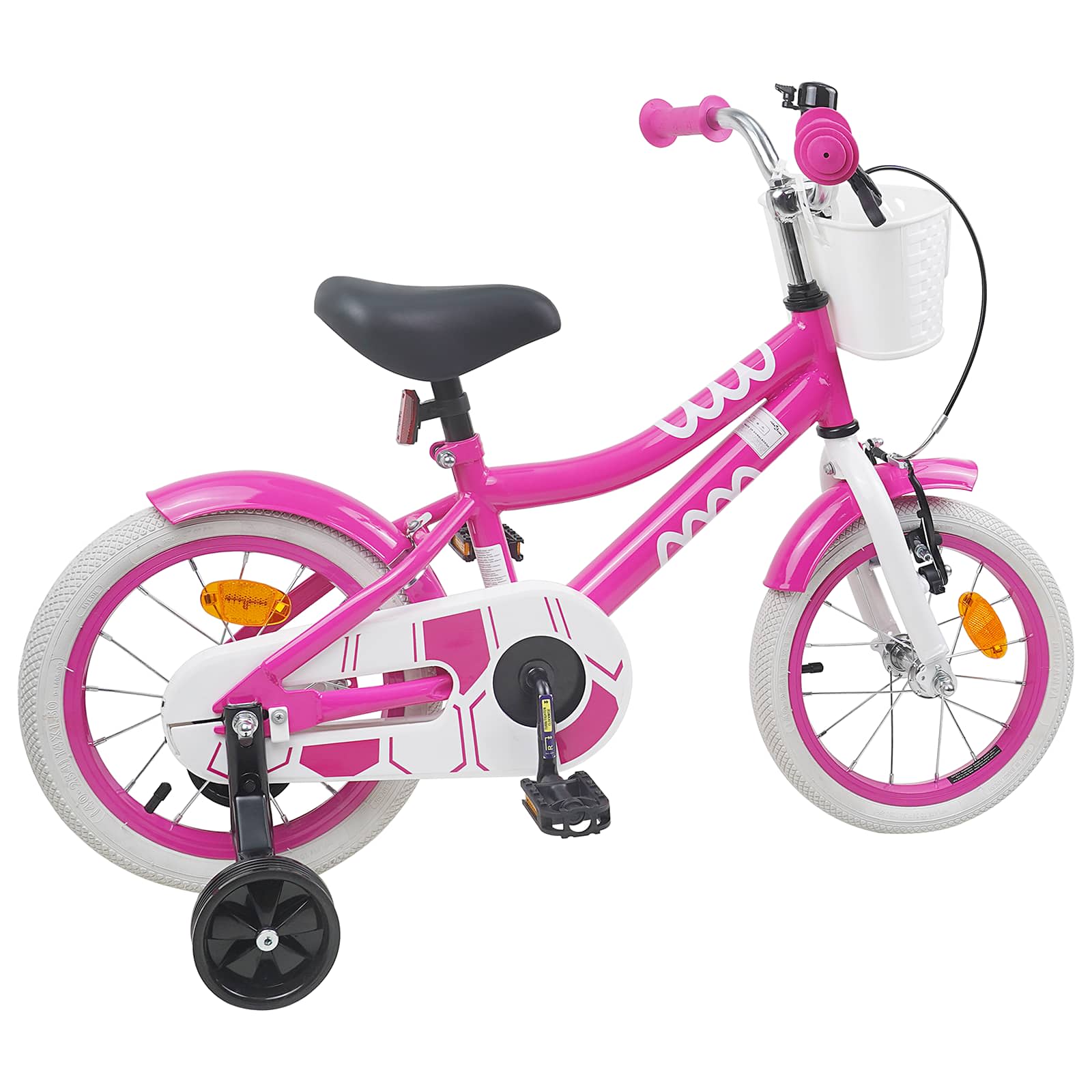 vidaXL Kinderfiets 20 Inch voor 6-11 jaar oud Roze