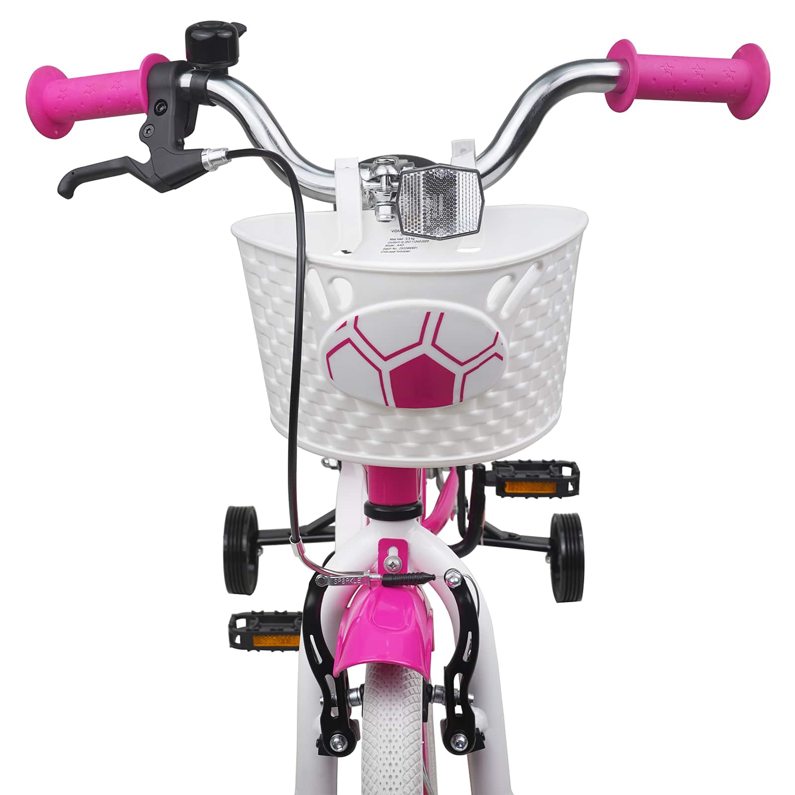 vidaXL Kinderfiets 20 Inch voor 6-11 jaar oud Roze