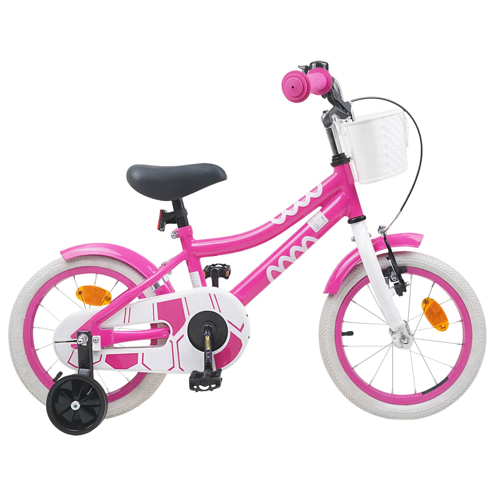 vidaXL Kinderfiets 20 Inch voor 6-11 jaar oud Roze