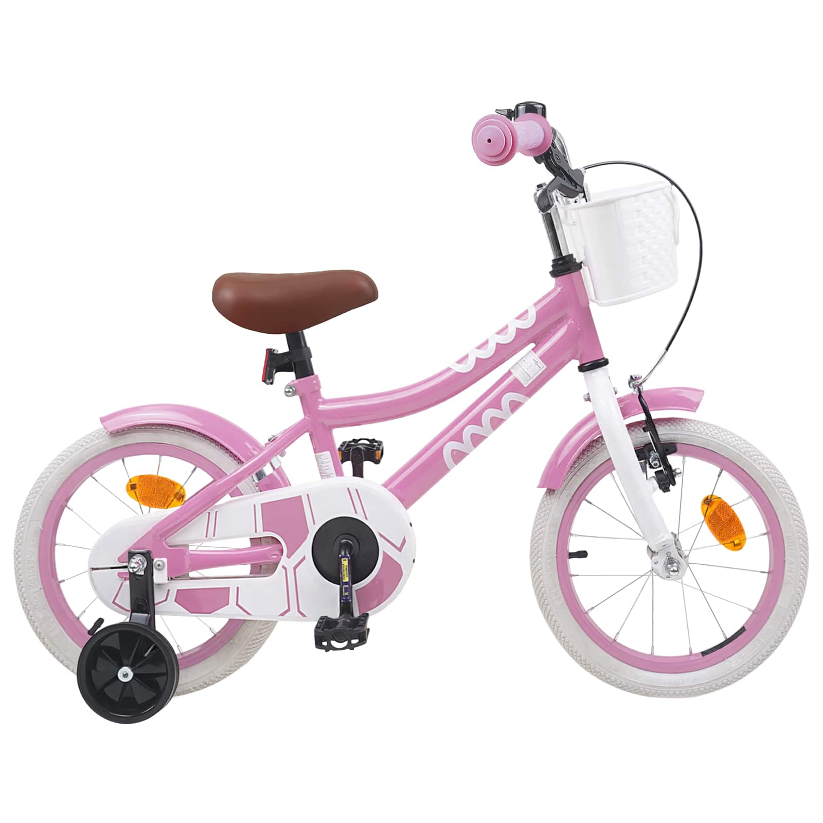 vidaXL Kinderfiets 20 Inch voor 6-11 jaar oud Roze