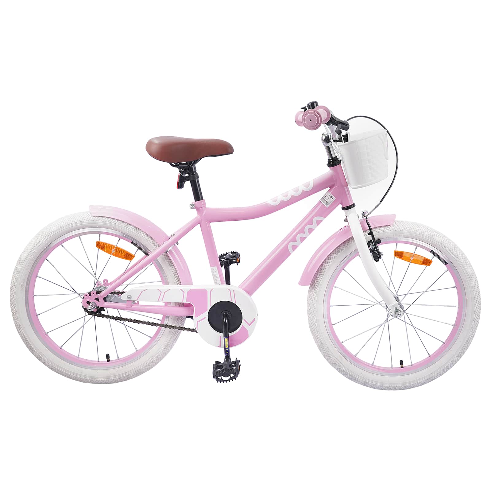 vidaXL Kinderfiets 20 Inch voor 6-11 jaar oud Roze