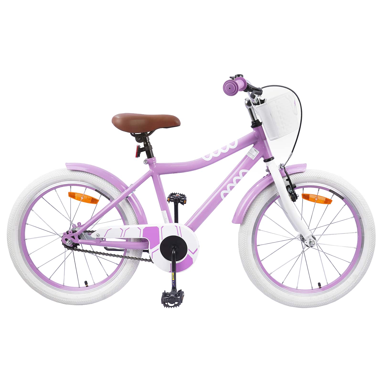 vidaXL Kinderfiets 20 Inch voor 6-11 jaar oud Roze
