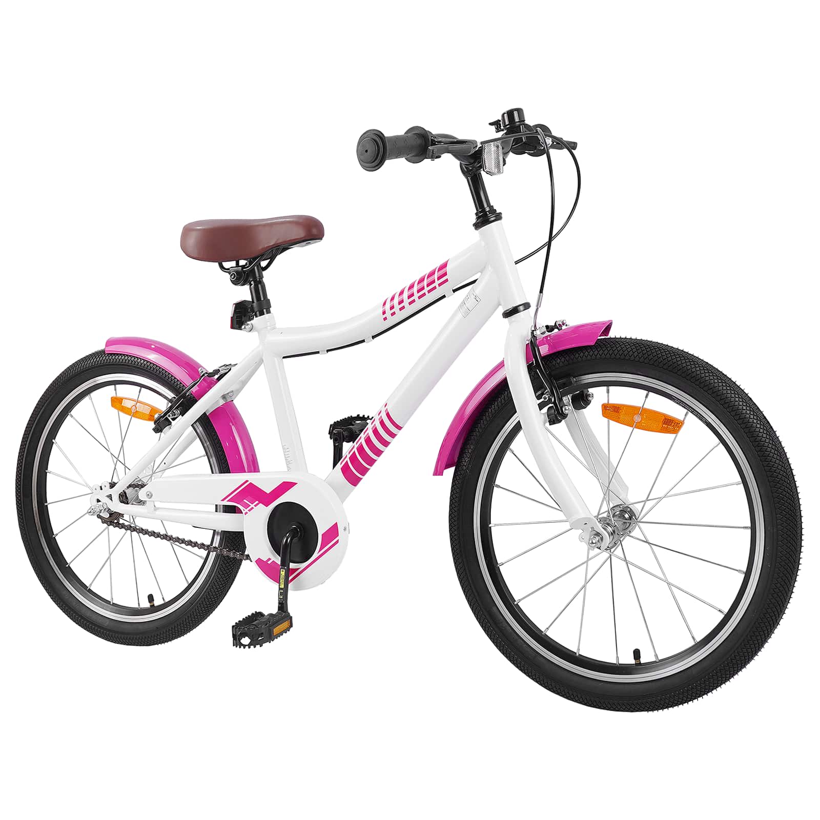 vidaXL Kinderfiets 20 Inch voor 6-11 jaar oud Roze