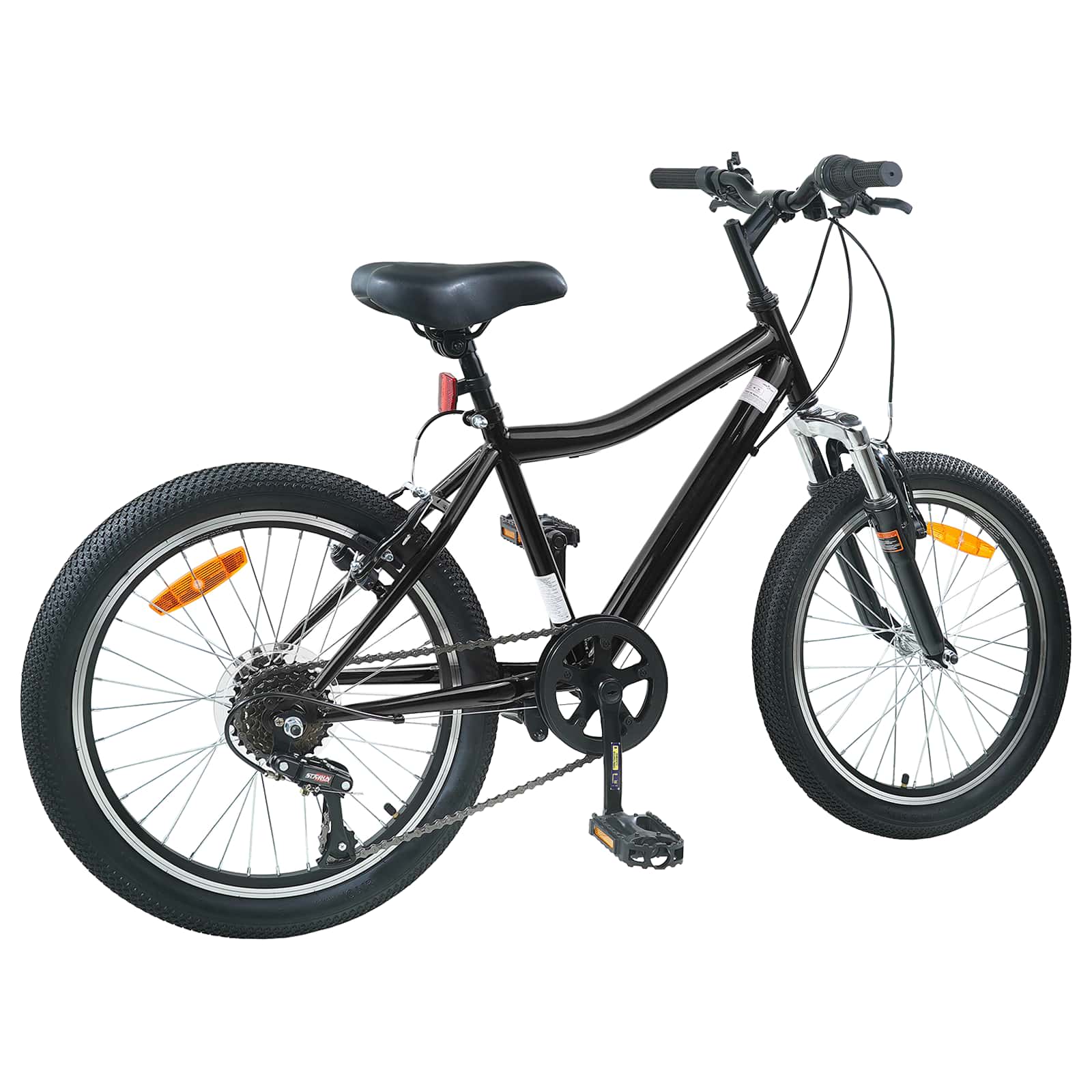 vidaXL Kinderfiets 24 Inch 6-Speed voor 8-12 jaar oud Rood