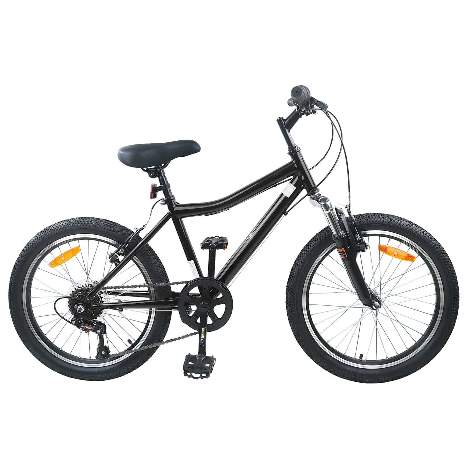 vidaXL Kinderfiets 24 Inch 6-Speed voor 8-12 jaar oud Rood