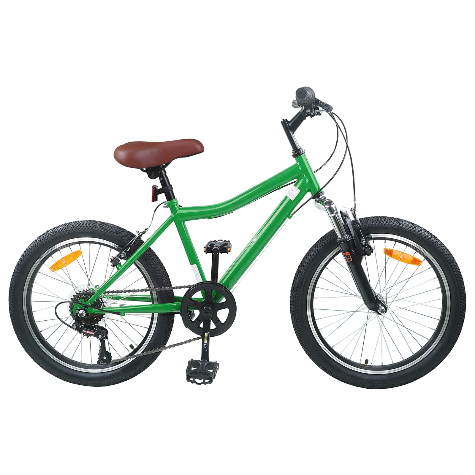 vidaXL Kinderfiets 24 Inch 6-Speed voor 8-12 jaar oud Rood